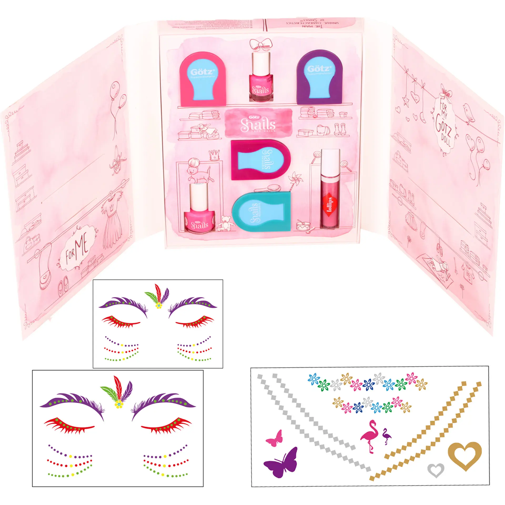 3403065-goetz-x-snails-box-zubehoer-goetz goetz-x-snails-box-schminkset-tattoos-nagellack-lidschatten-lipgloss-goetz