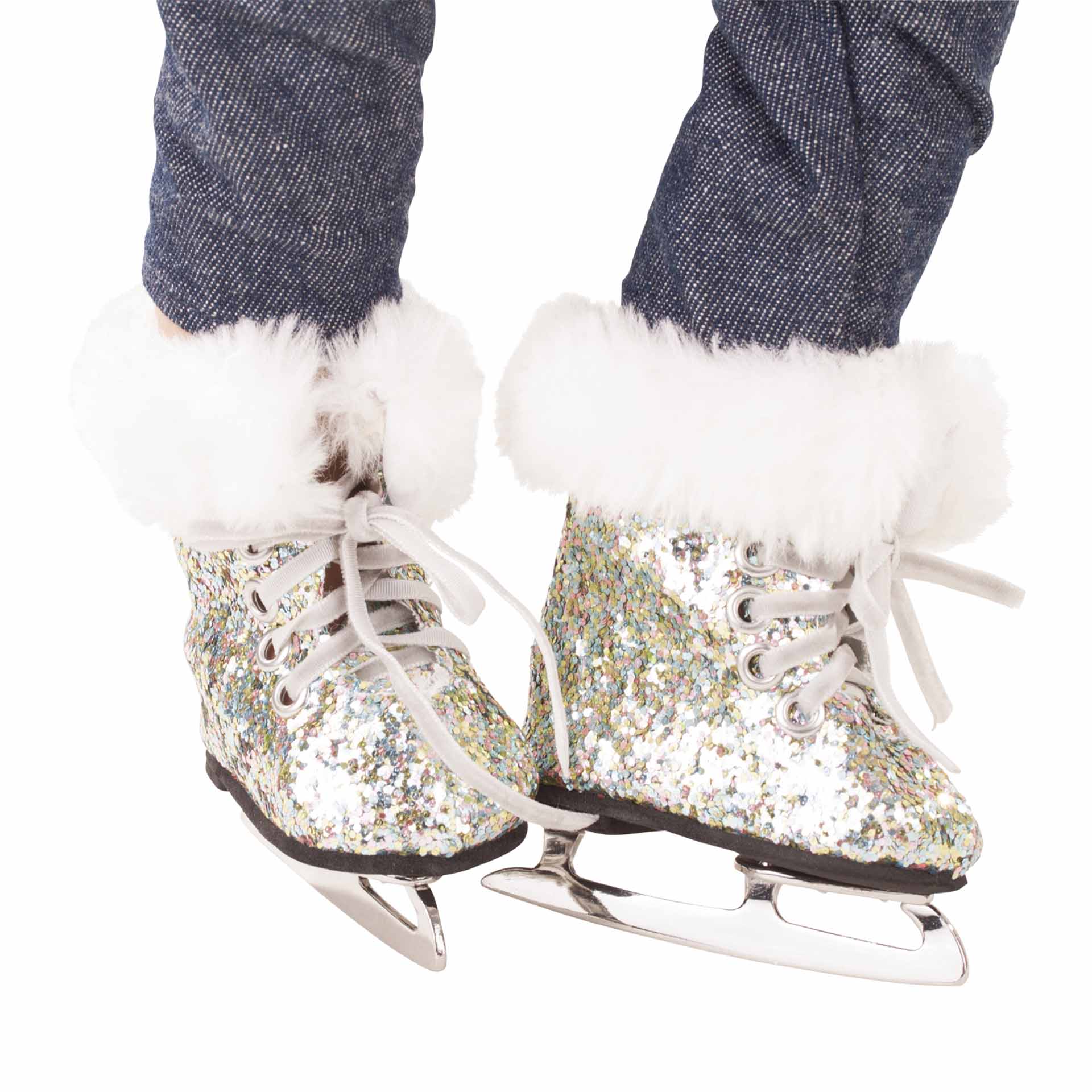 3402998-schlittschuhe-christmas-goetz-emo schlittschuhe-glitzerschlittschuhe-silber-plüschrand-goetz