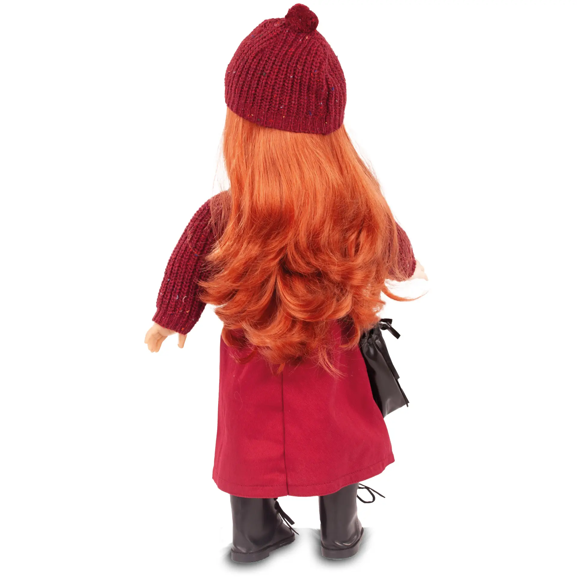 2590340-precious-day-julia-jubilee-stehpuppe-goetz precious-day-girl-julia-jubilee-stehpuppe-goetz-strickpullover-tasche-stiefel-rothaarig-langhaarig-schlafaugen-rock-jubilaeumsedition