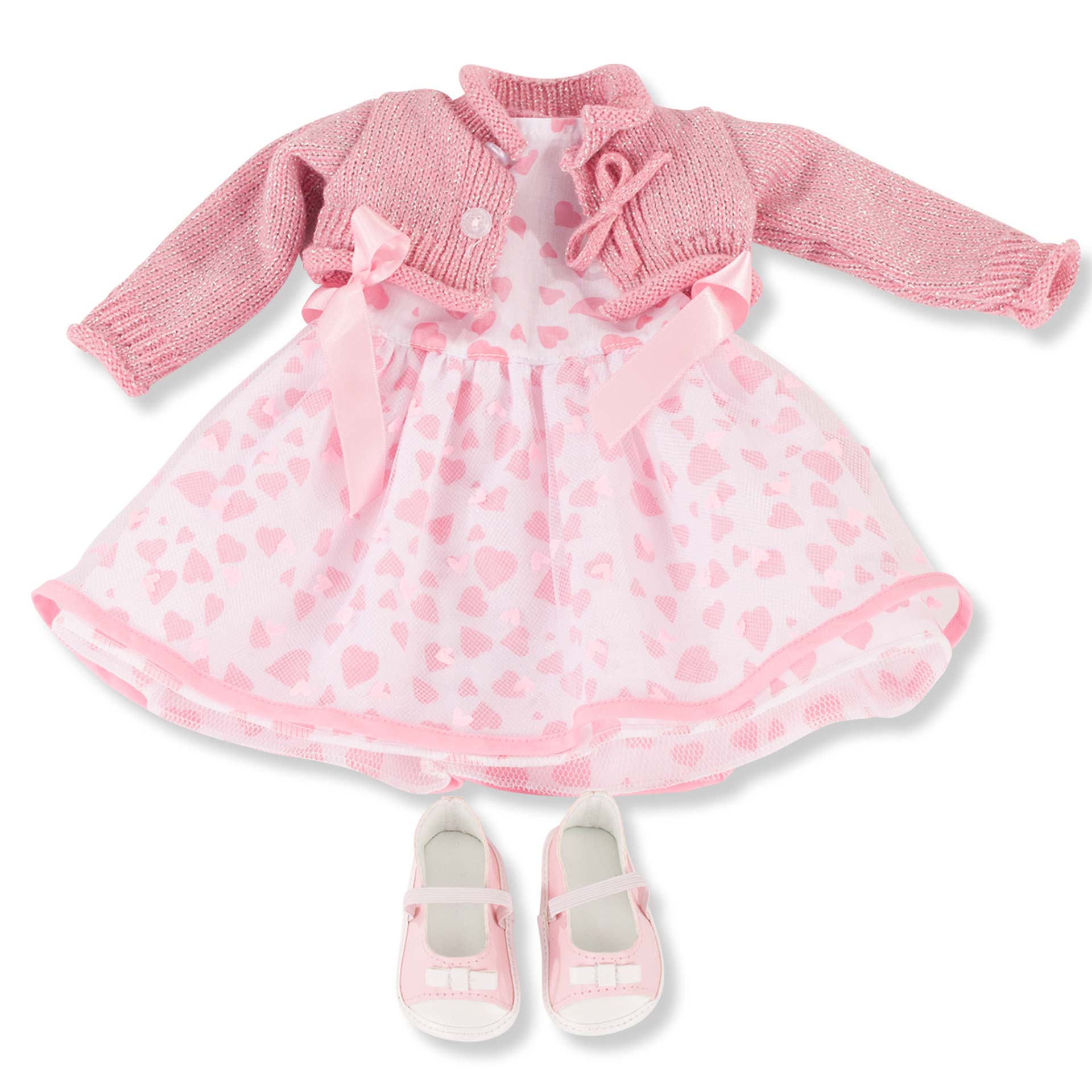 3403169-kombi-pink-love-bekleidung 3403169-kombi-pink-love-bekleidung-kleid-strickjacke-sandalen-goetz