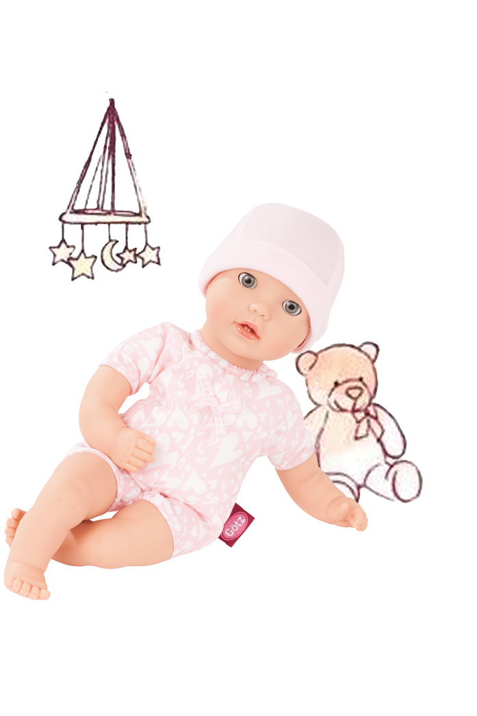 cosy aquini to dress mit rosa Mütze