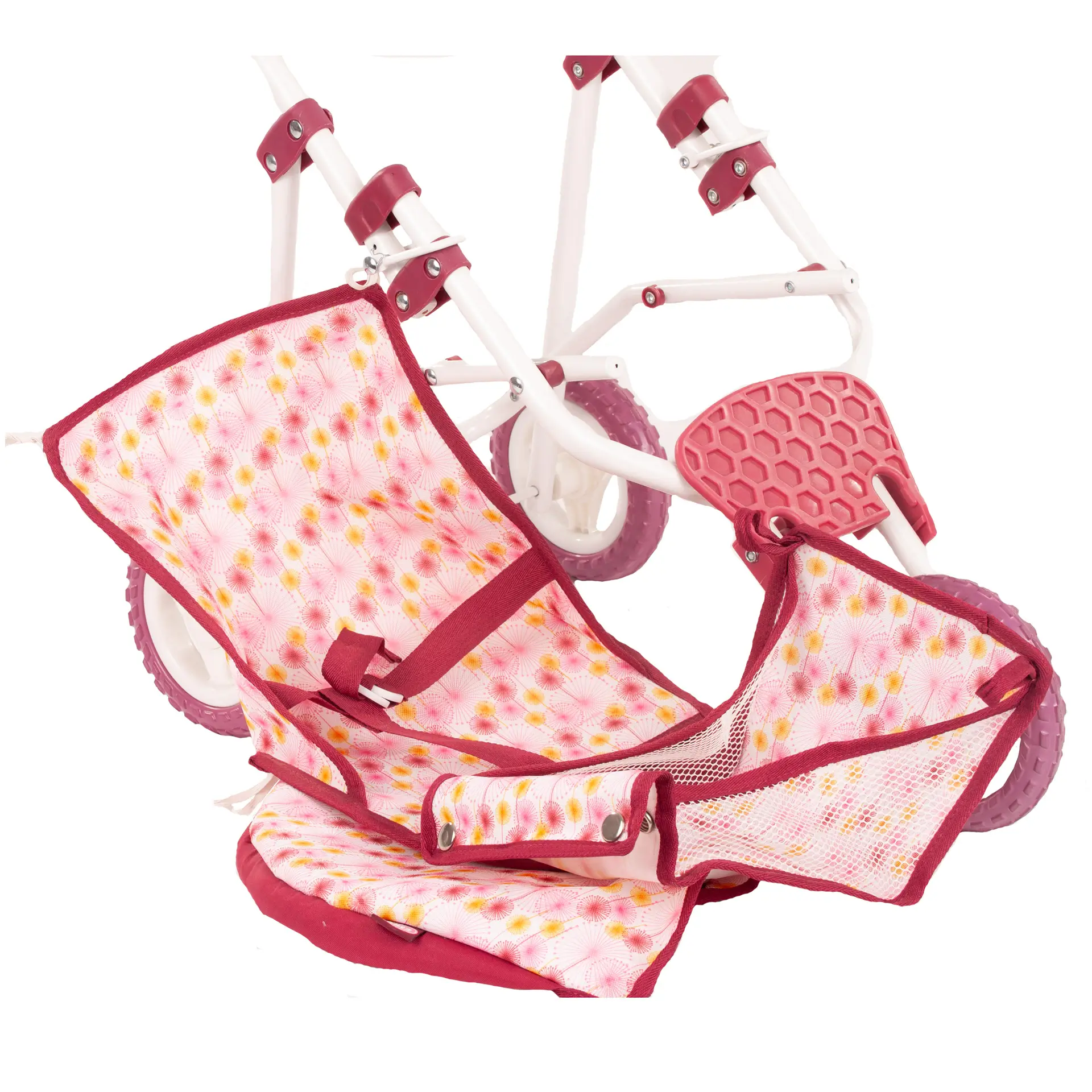 3402380-dreirad-puppenbuggy-happy-flowers-goetz dreirad-puppenwagen-puppenbuggy-dreirad-buggy-goetz-waschbare-abnehmbare-bezuege-verdeck