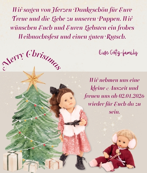 Danksagung an unsere Kunden und Urlaubshinweis vom 24.-02.01.26 bei Goetz