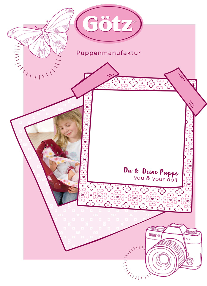 Götz Stickerbuch für dich und deine Puppe