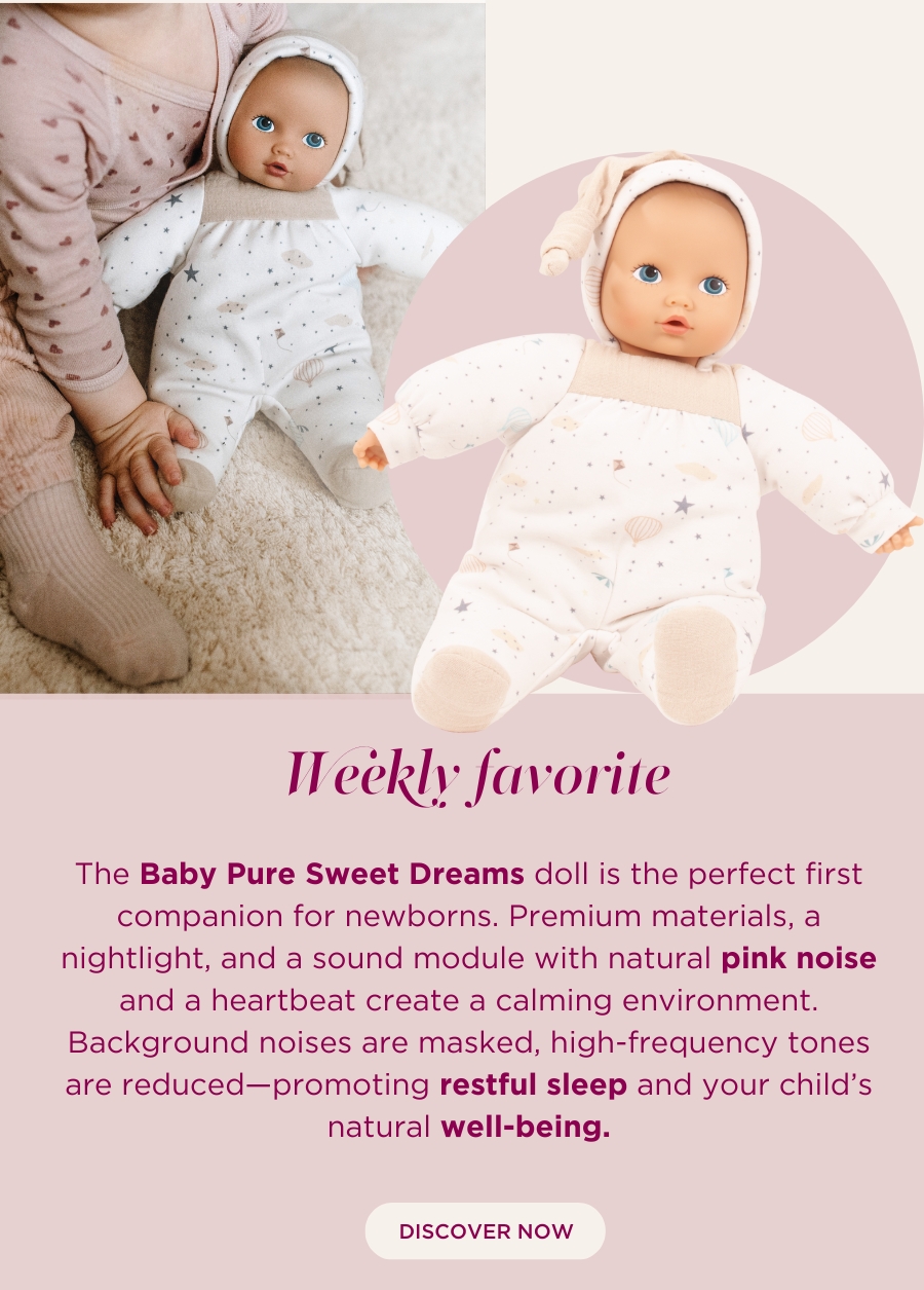 Babypuppe und Erstlingspuppe in kba-Qualitaet weich und leicht mit Sound von Goetz