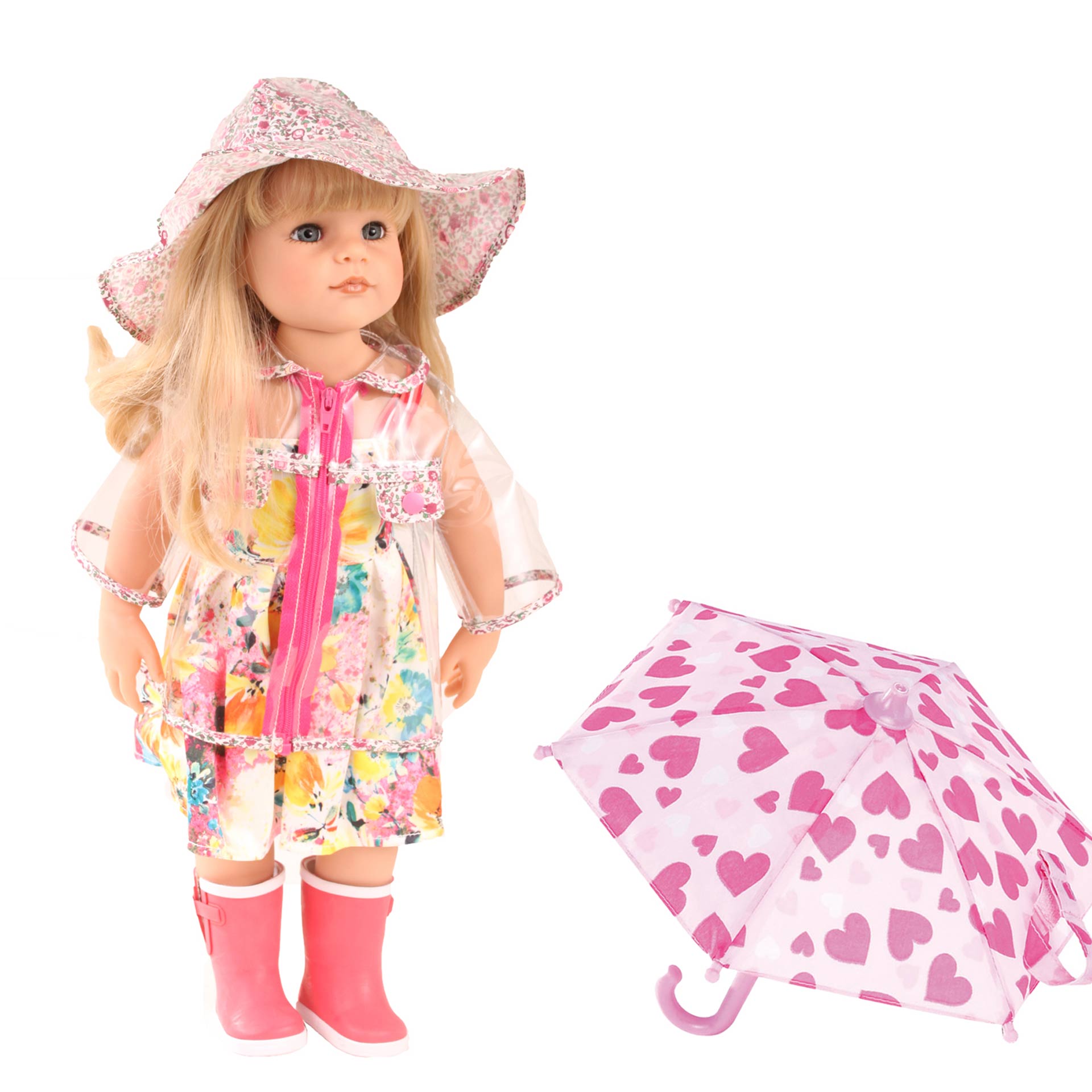 3402190-set-aprilwetter-bekleidung-goetz set-aprilwetter-bekleidung-regenjacke-regenhut-gummistiefel-regenschirm-goetz