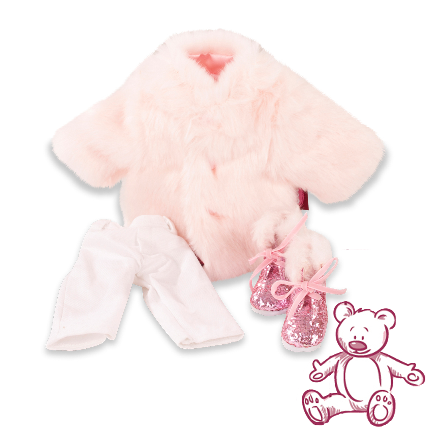 Set Furry In Style Gr. XS