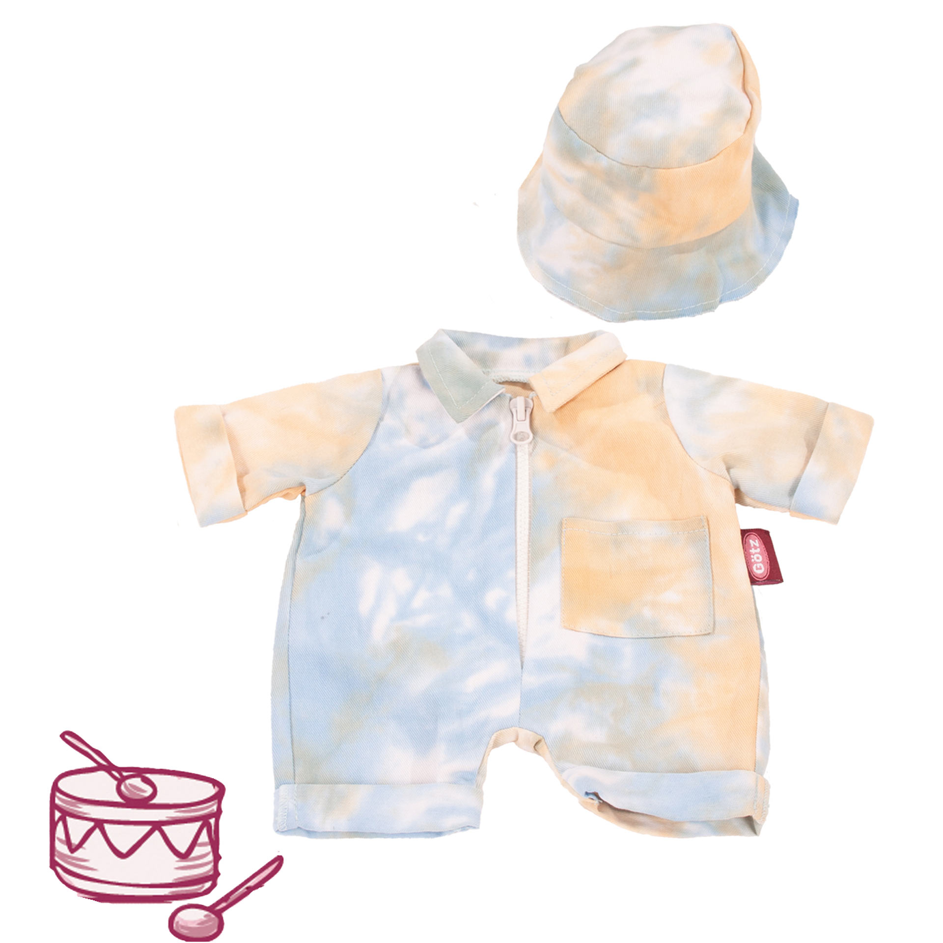 3403402-kombi-one-for-all-bekleidung-goetz kombi-one-for-all-gr-s-bekleidung-overall-cappy-batikoptik-goetz