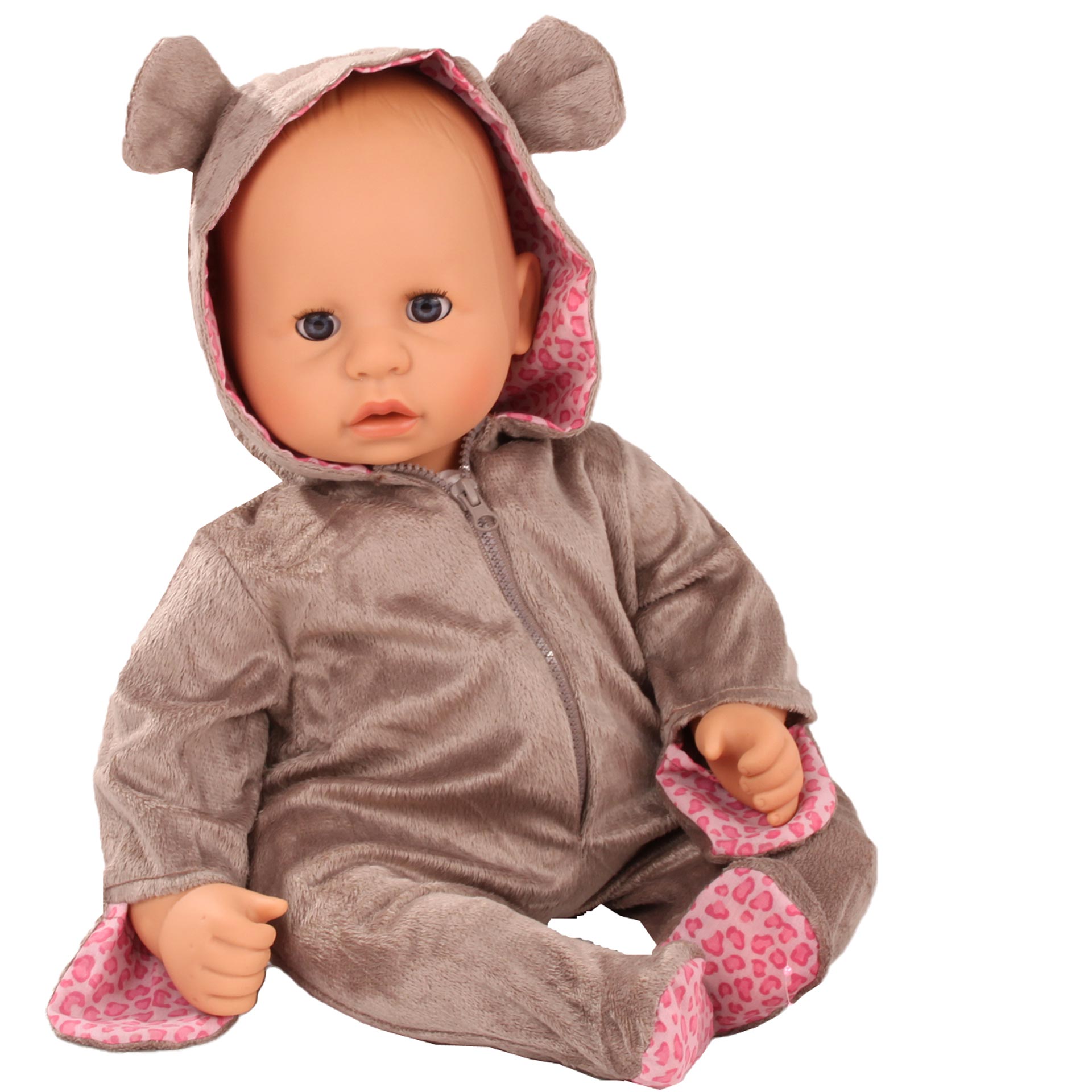 babypuppen onesie anzug einteiler kuschelanzug goetz puppenkleidung