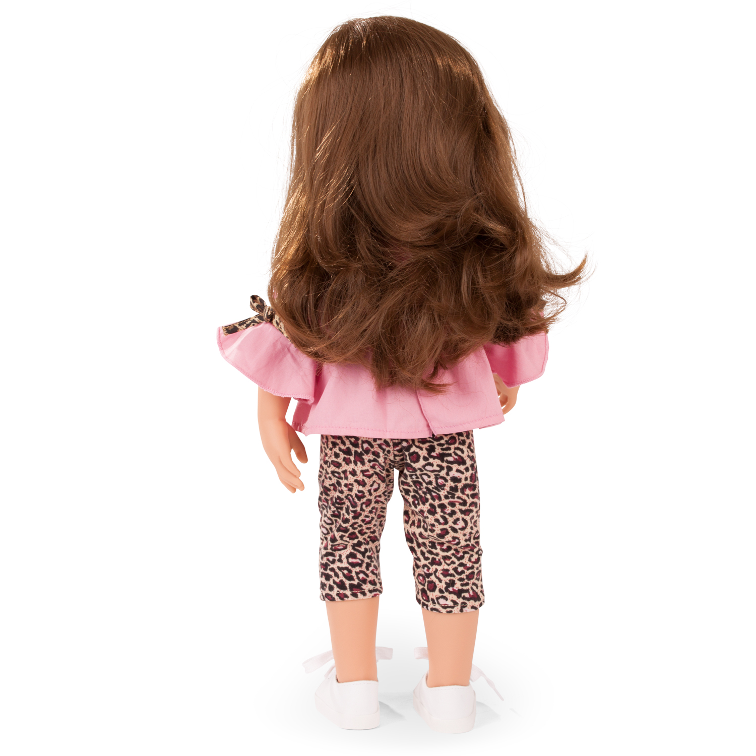 2059094-hannah-at-her-friend-stehpuppe-goetz hannah-at-her-friend-stehpuppe-goetz-rueckansicht-hose-oberteil-leoprint-braune-haare