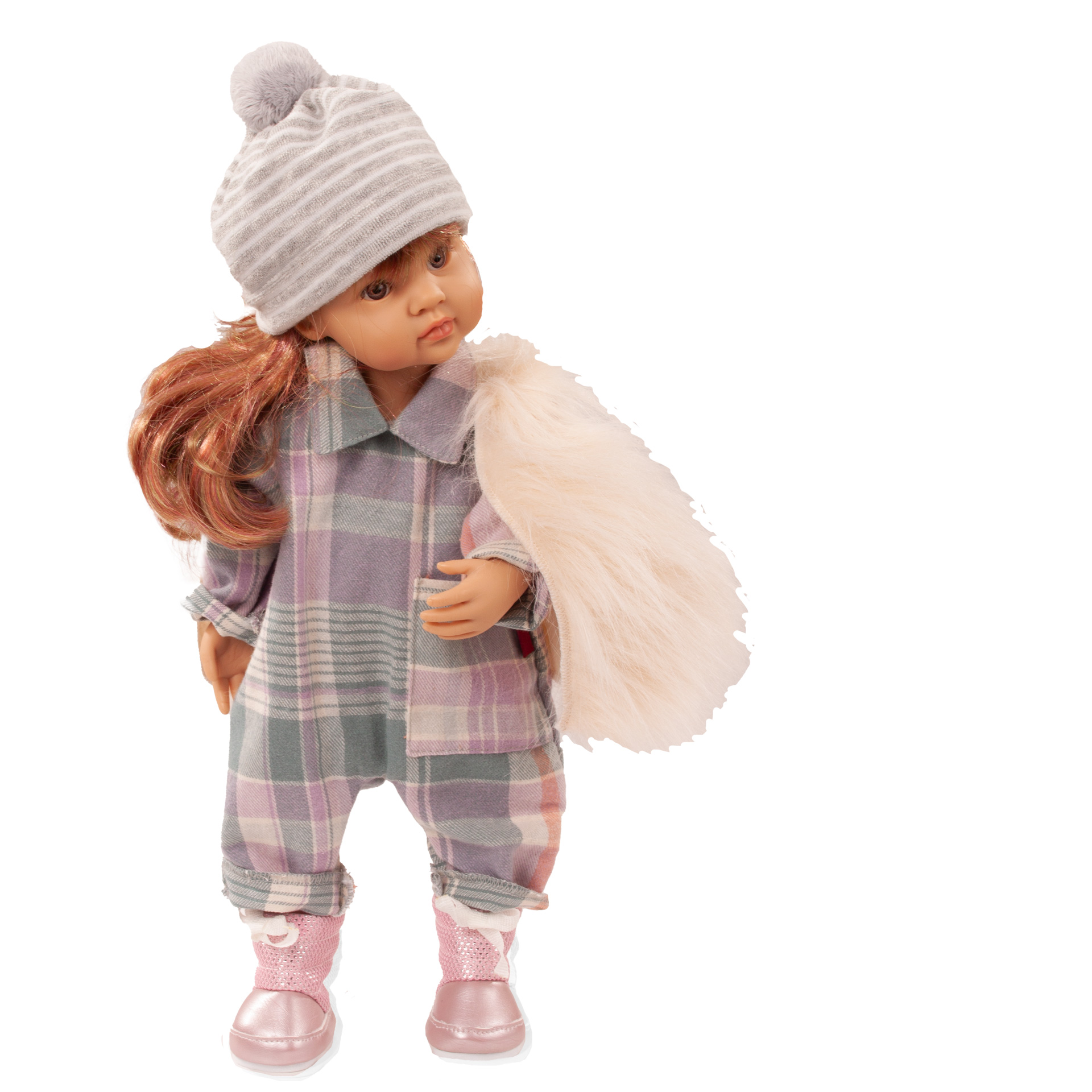 kombi-iconic-check-bekleidung-goetz-plueschweste-weste-overall-onesie-stiefel-boots-muetze-kariert-pastell