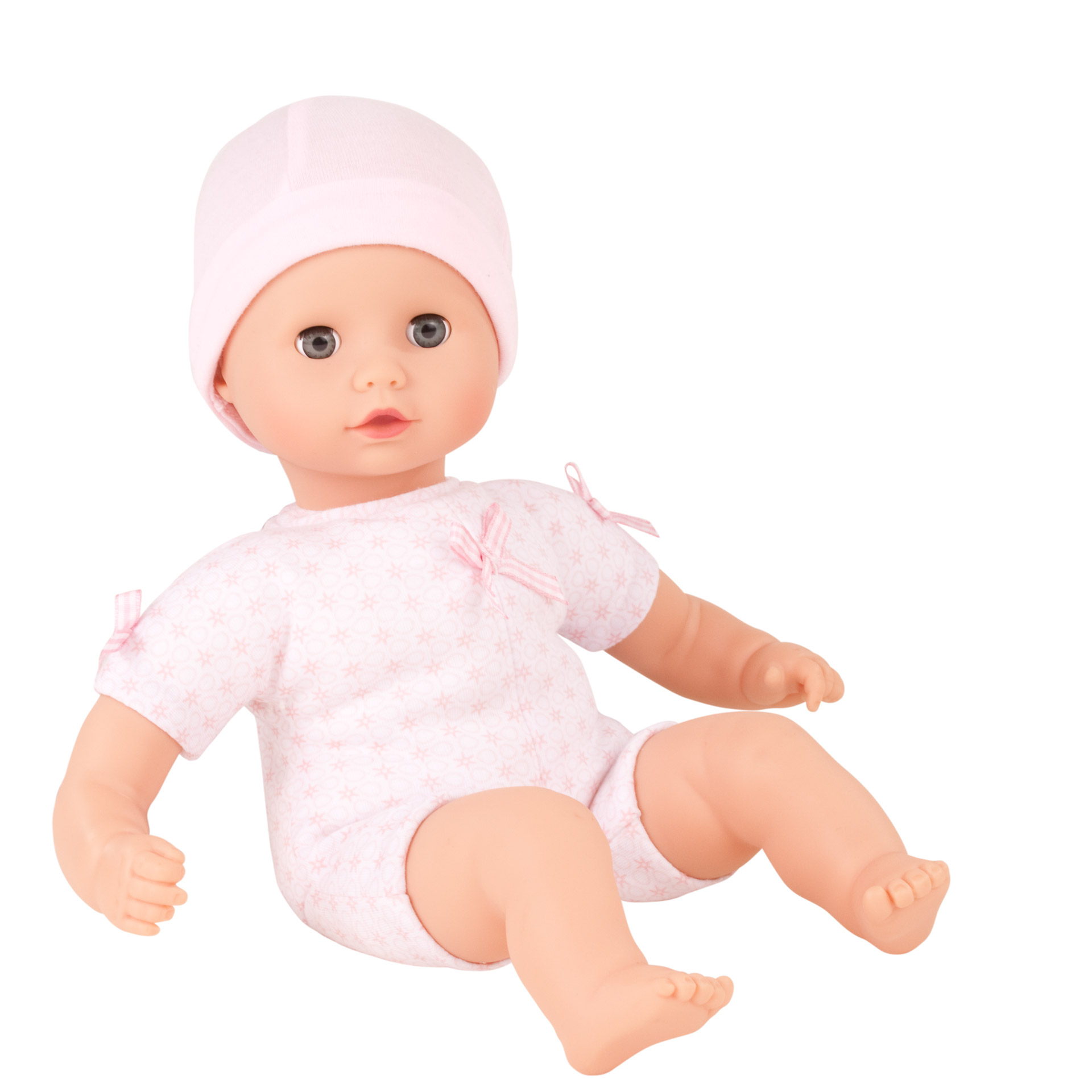 1320590-muffin-to-dress-maedchen-babypuppe-goetz muffin-to-dress-maedchen-babypuppe-goetz-muetze-rosa-schlafaugen-weichkoerper