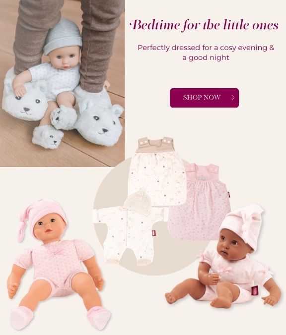 Alles für die Pyjama-Party für die Babypuppen von Goetz