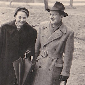 Familienfoto der Firmeninhaber Marianne und Franz Goetz