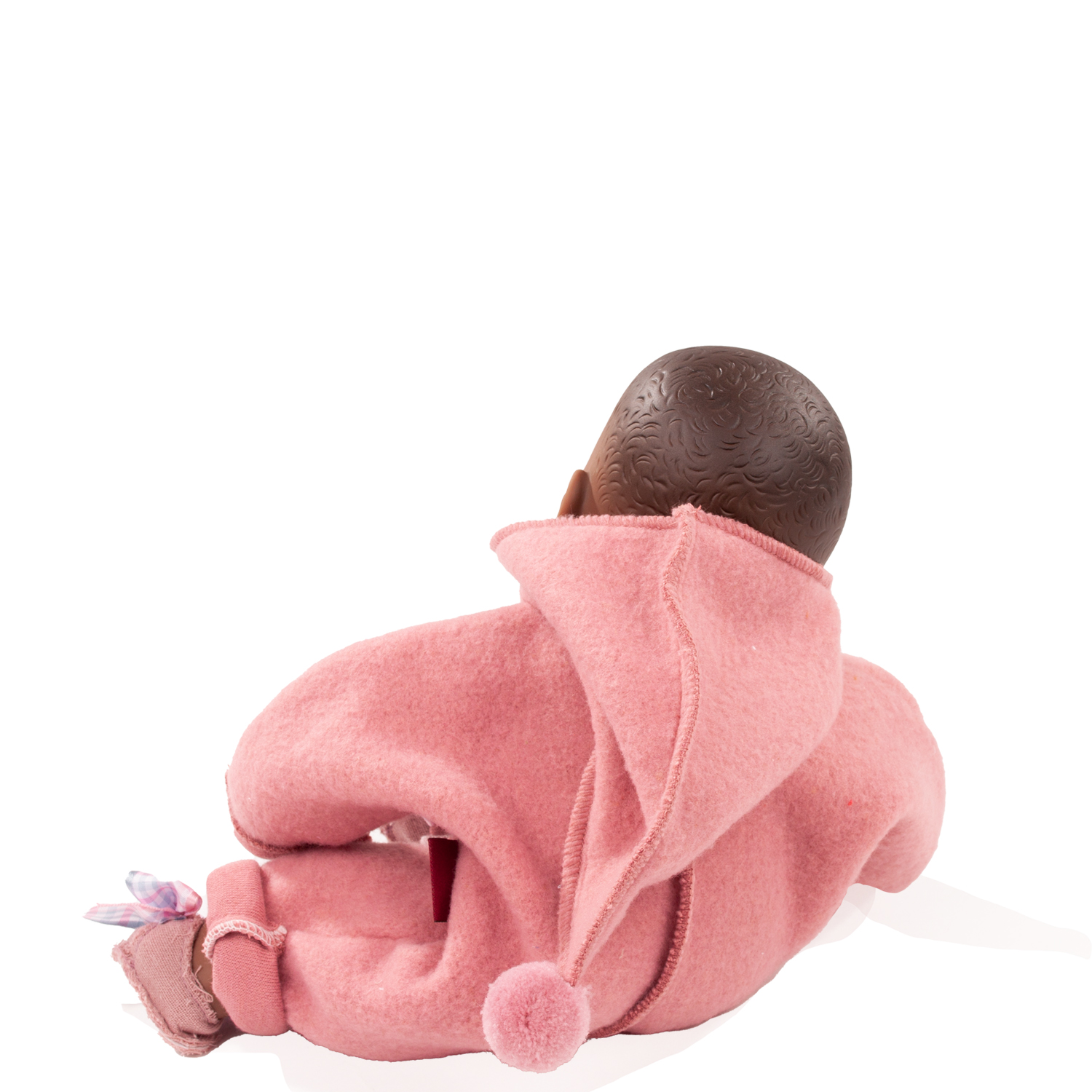 3403329-babyanzug-zipfelmuetze-rosa-gr-s-bekleidung-goetz babyanzug-zipfelmuetze-rosa-gr-s-goetz-kapuze-stoffschuhe-babypuppe