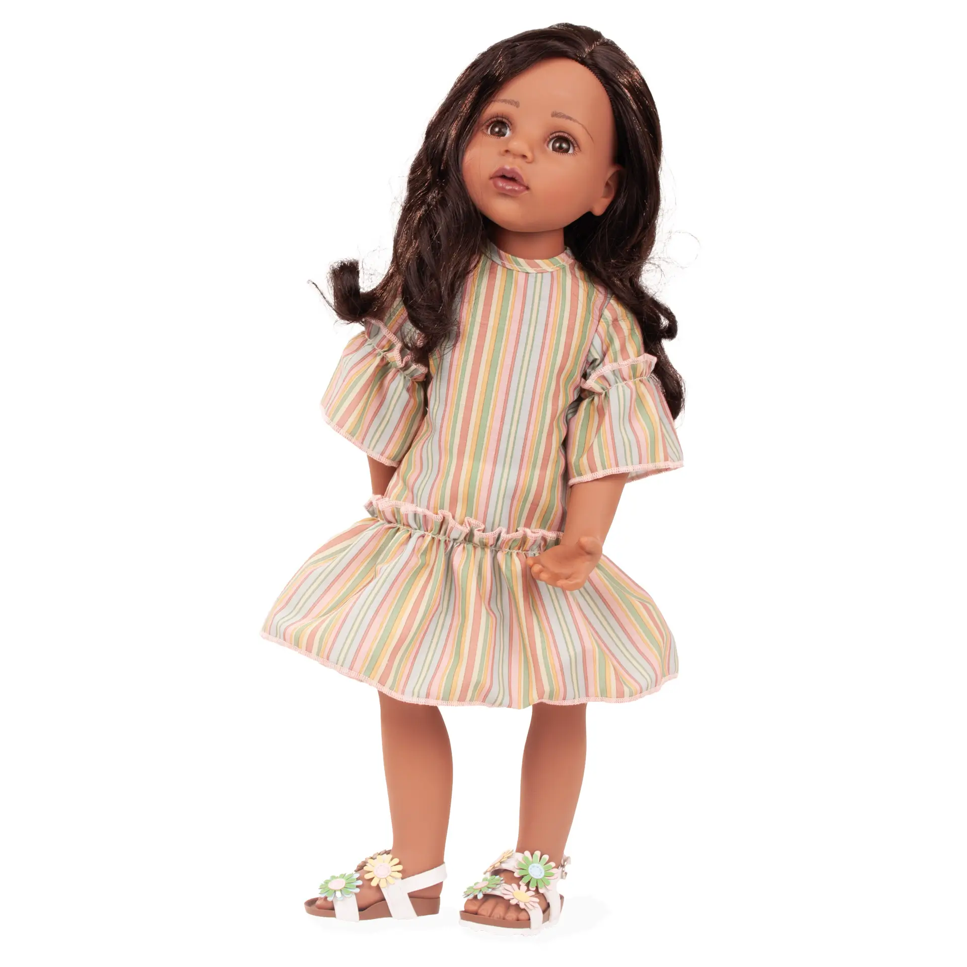 kombi-so-spring-bekleidung-goetz-emo-strickjacke-sandalen-rueschenkleid-volant-sommerkleid