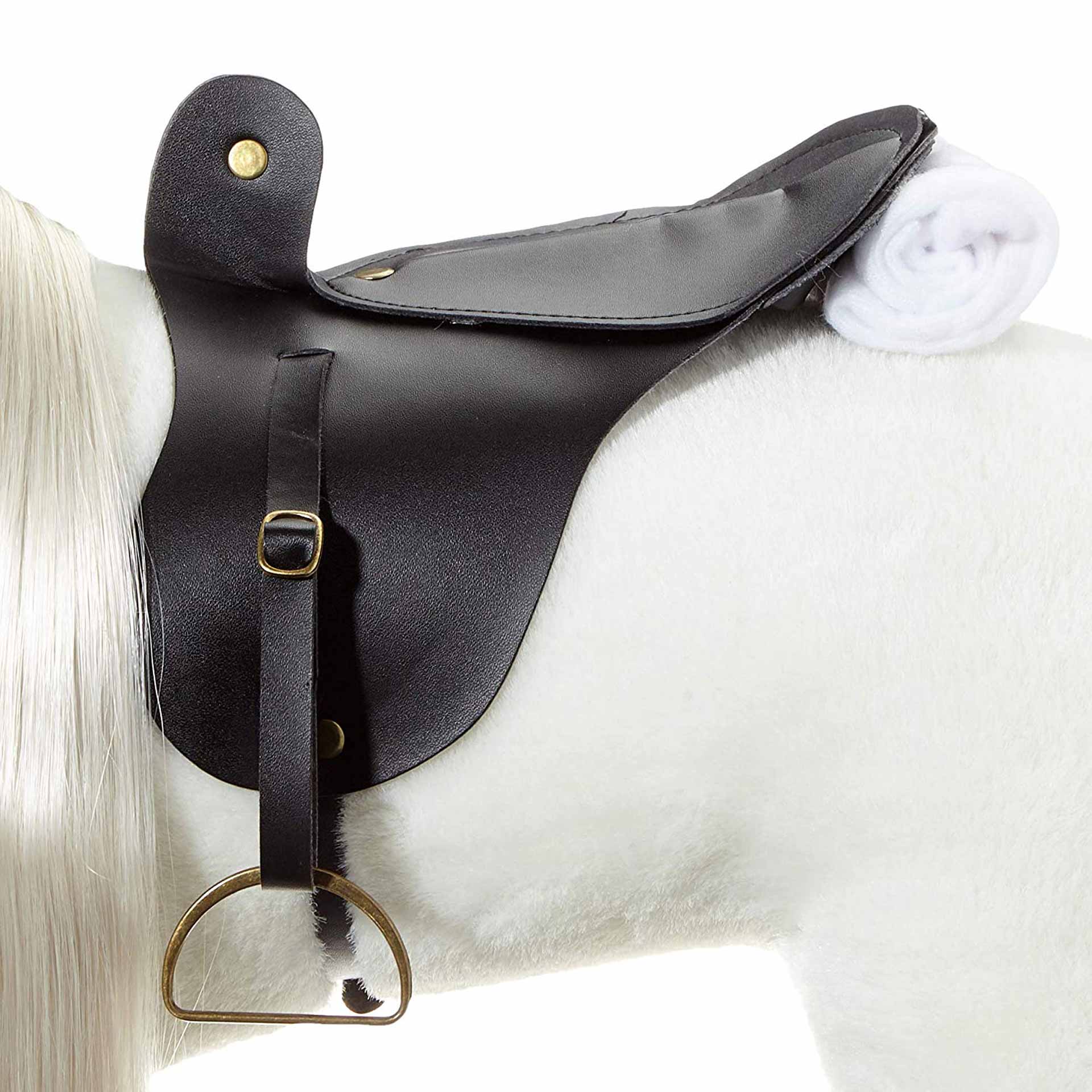 3403087-kaemmpferd-lippizaner-plueschpferd-goetz-sattel kaemmpferd-lippizaner-plueschpferd-goetz-sattel-reiten-picknickdecke