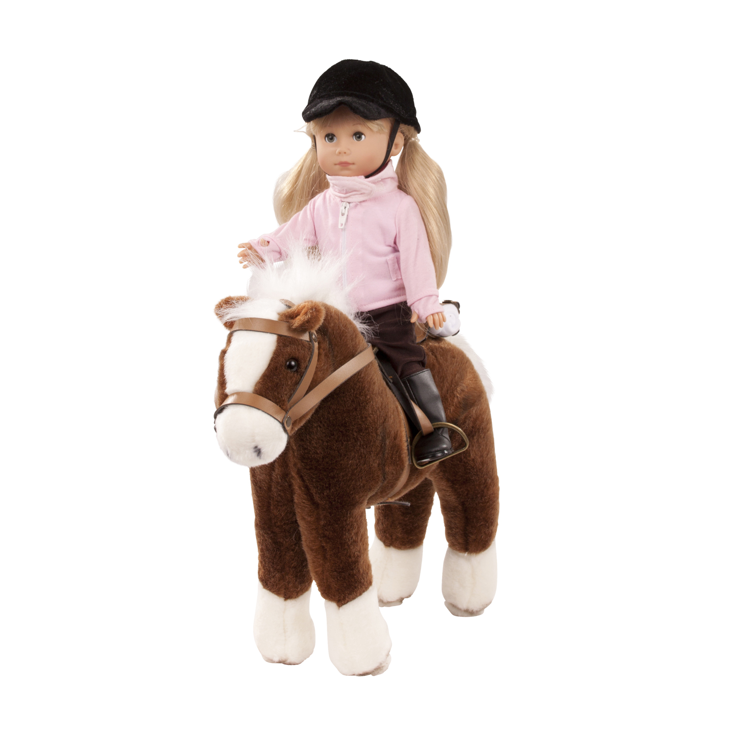 3401099-springturniersieger-plueschpferd-goetz springturniersieger-plueschpferd-goetz-stehpuppe-just-like-me-reitoufit