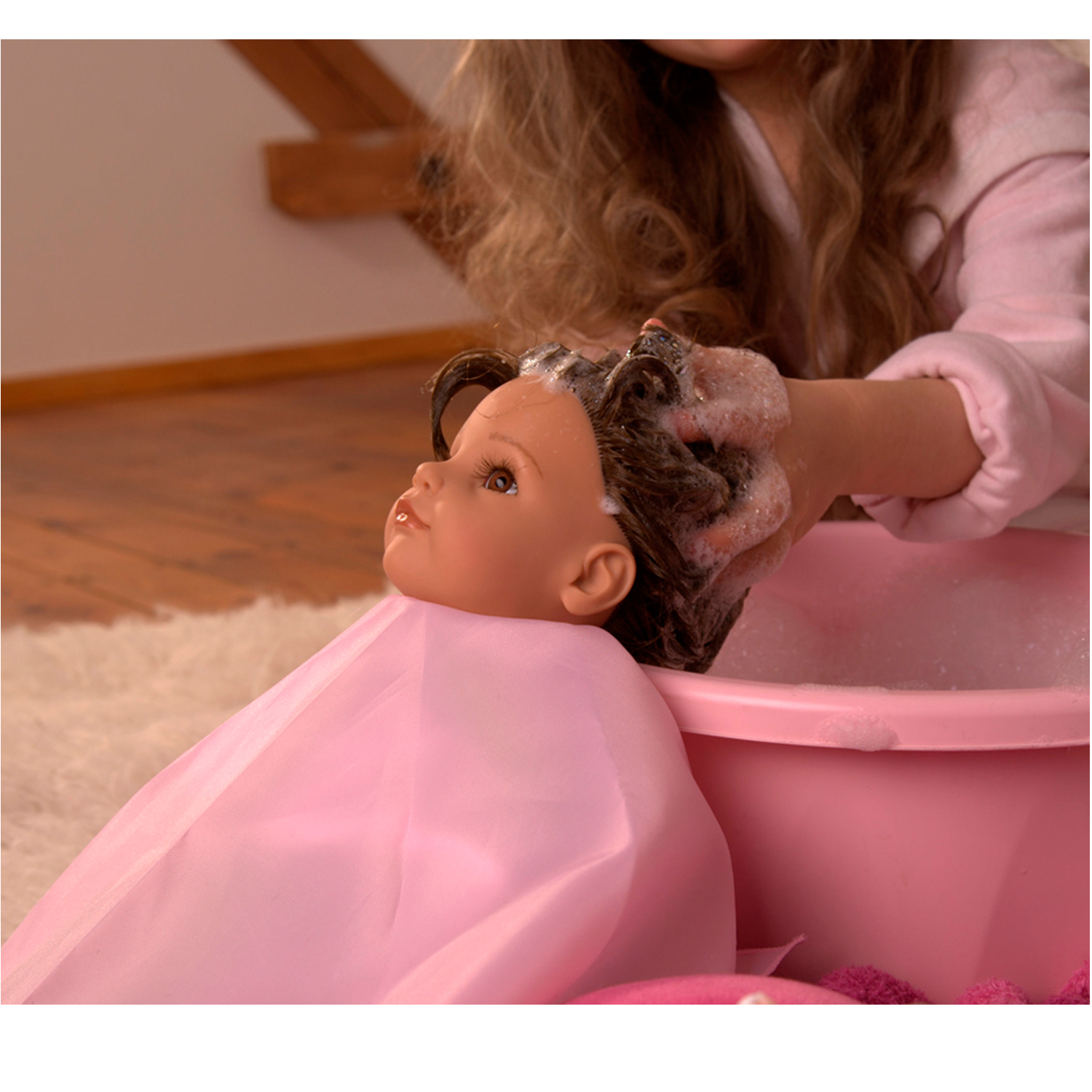 haarewaschen-stehpuppe-goetz haarewaschen-stehpuppe-hannah-frisierbar-stylen-goetz