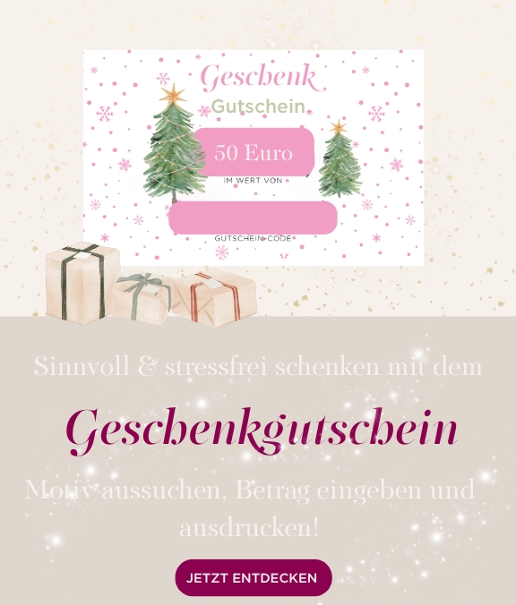 Geschenkgutscheine mit unterschiedliche Betraege von Goetz