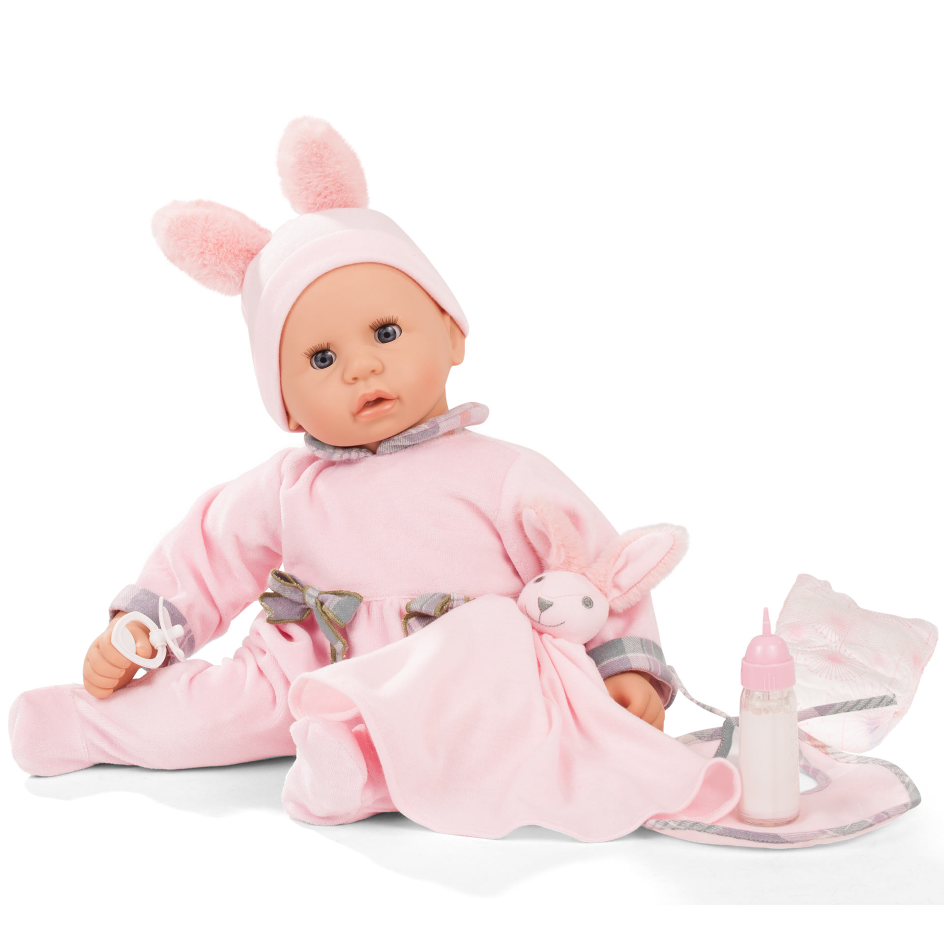 cookie-pastellino-babypuppe-kuscheltuch-hase-goetz-windeln-trinkflasche-nickianzug-muetze-kuscheltuch-hase-latz