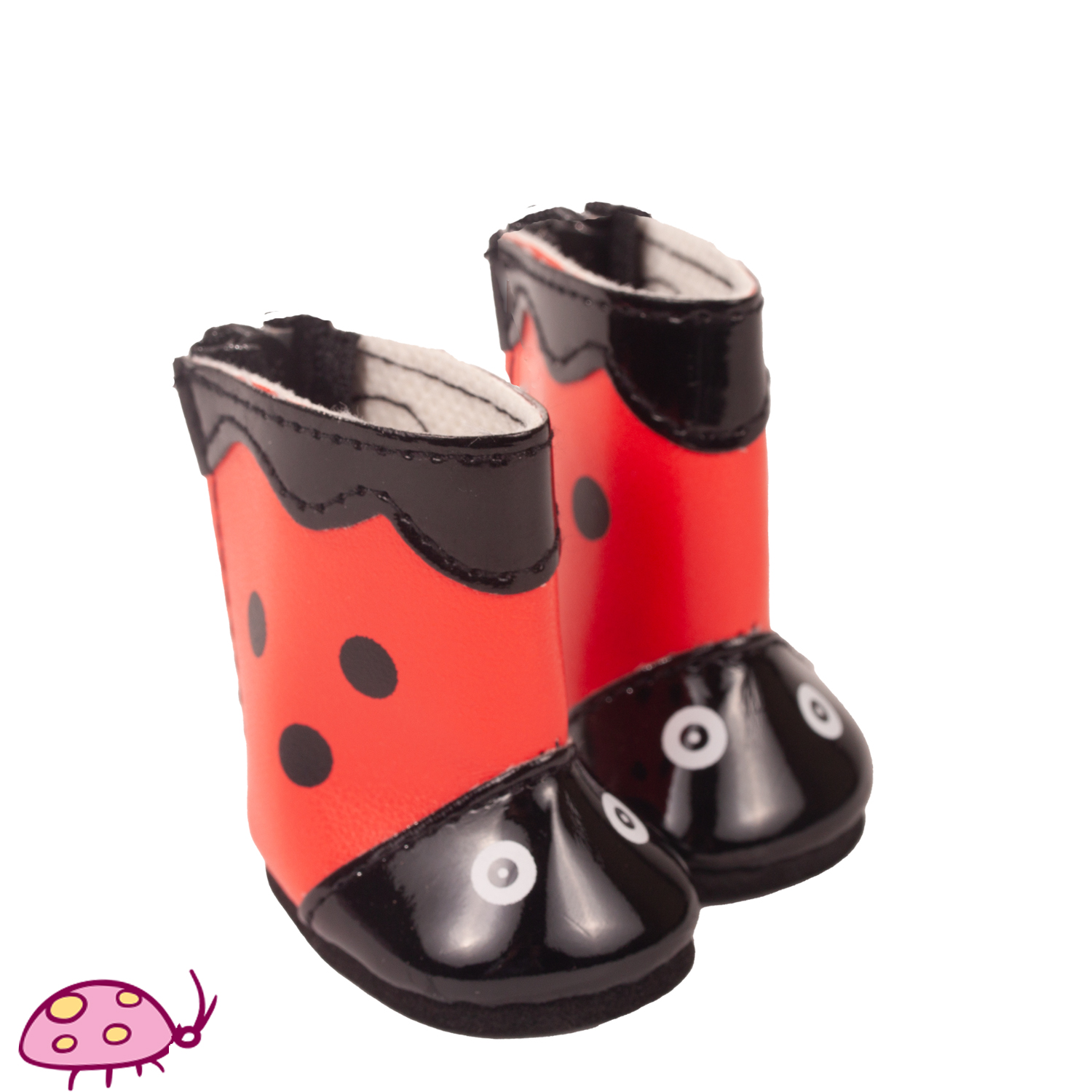 Boots Ladybug size XS
