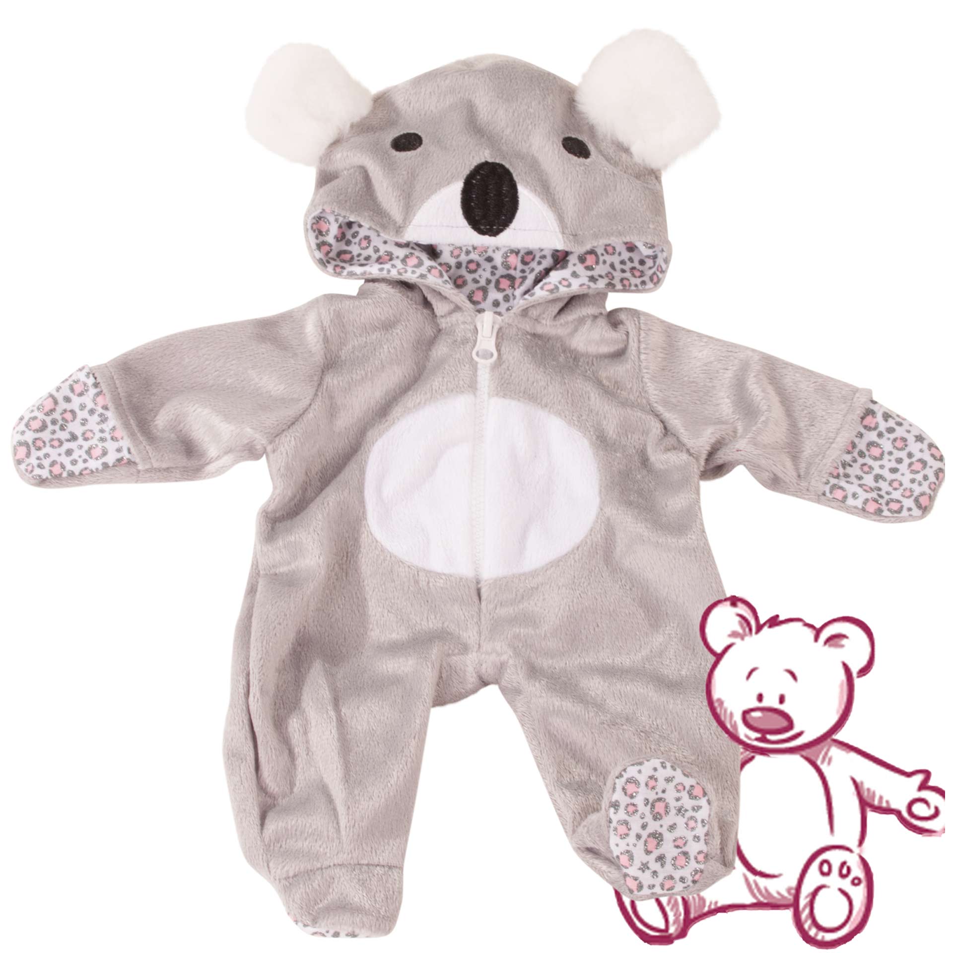 3402915-onesie-koala-bekleidung-goetz onesie-koala-koalagesicht-kapuze-goetz