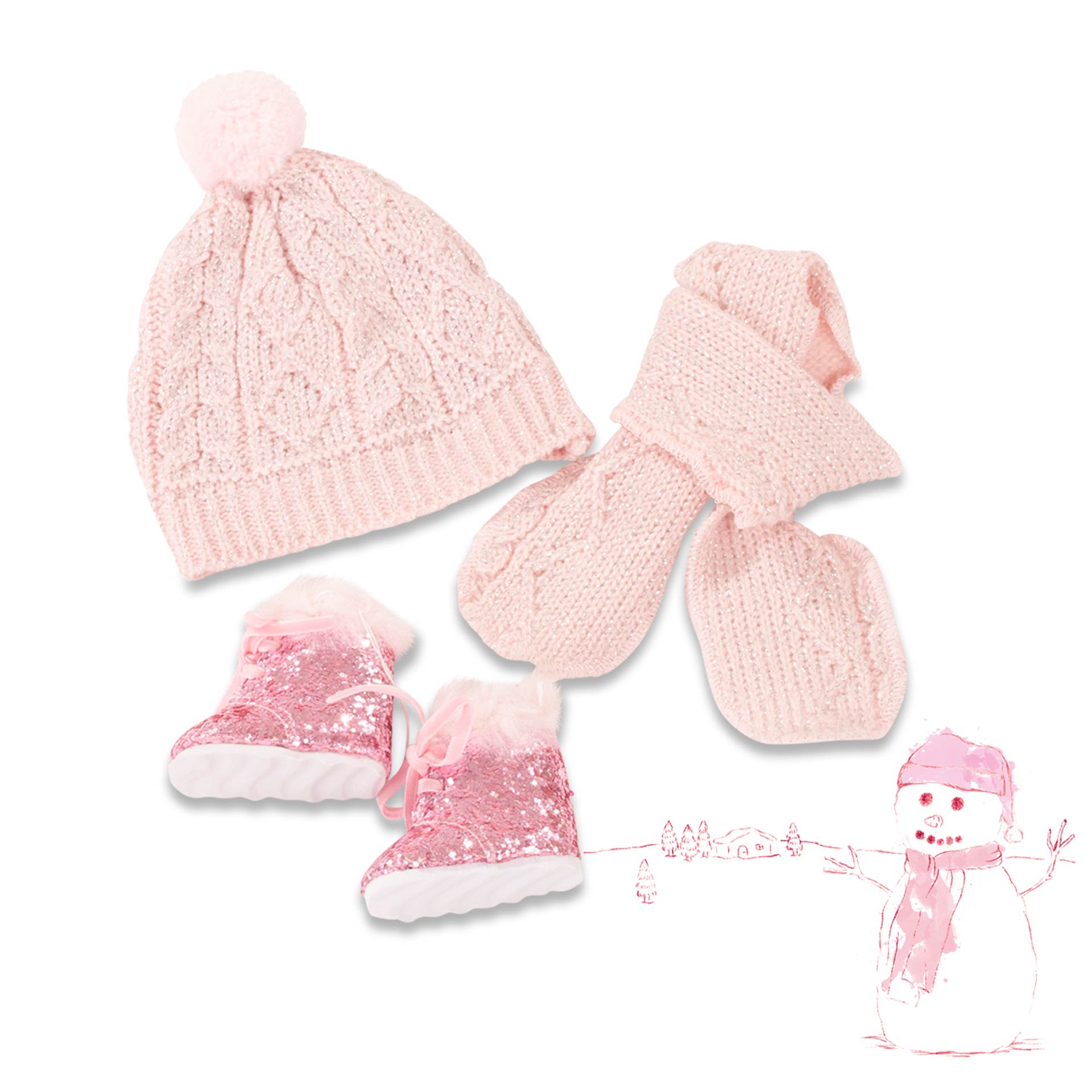 3403304-set-kuschelig-bekleidung-strickmuetze-strickschal-boots-goetz