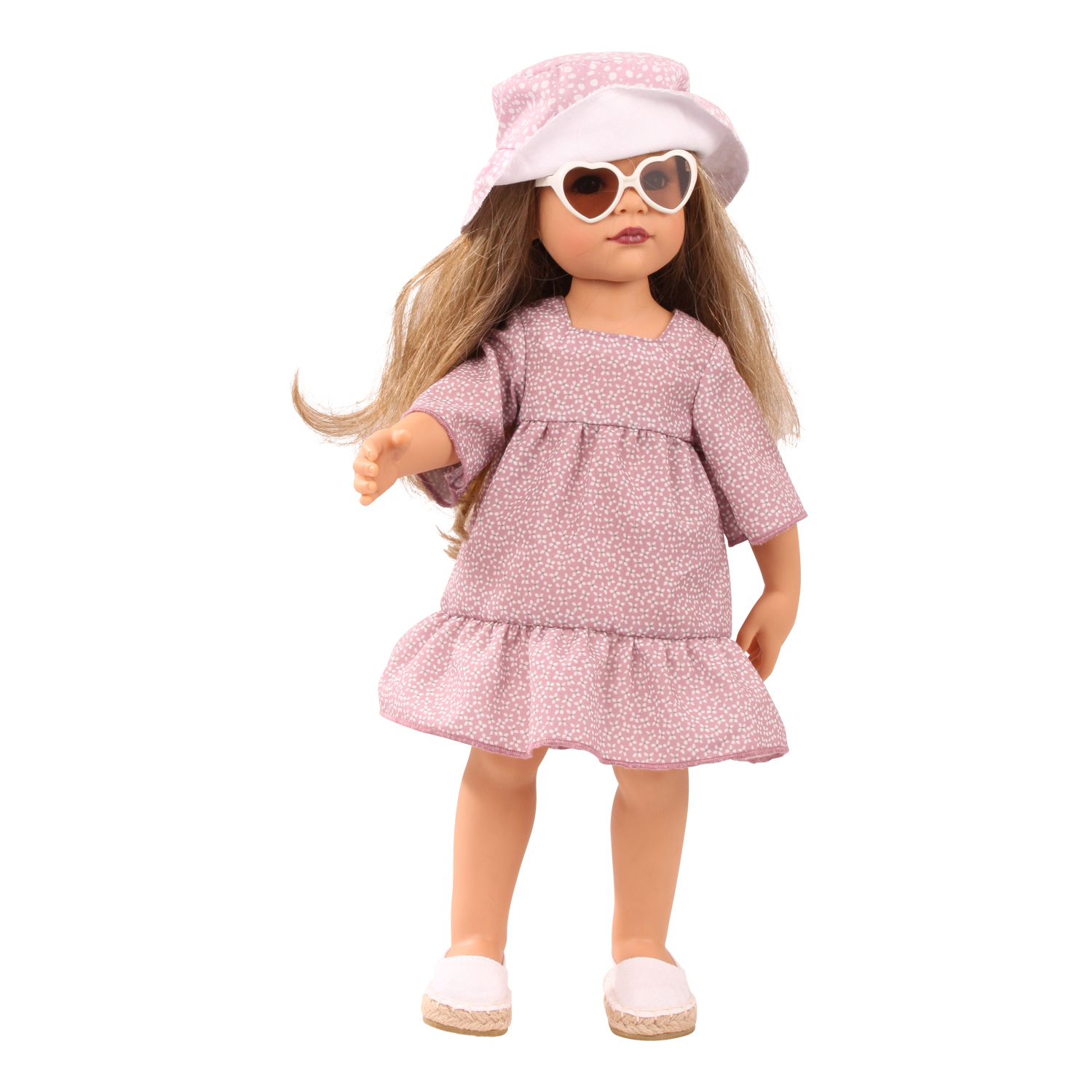 kombi-blumen-gr-xl-bekleidung-goetz kombi-blumen-gr-xl-bekleidung-goetz-stehpuppe-sonnenbrille-hut-kleid-stoffschuhe