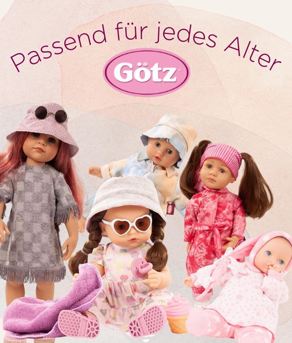 Hochwertige Puppen aus der Götz Puppenmanufaktur