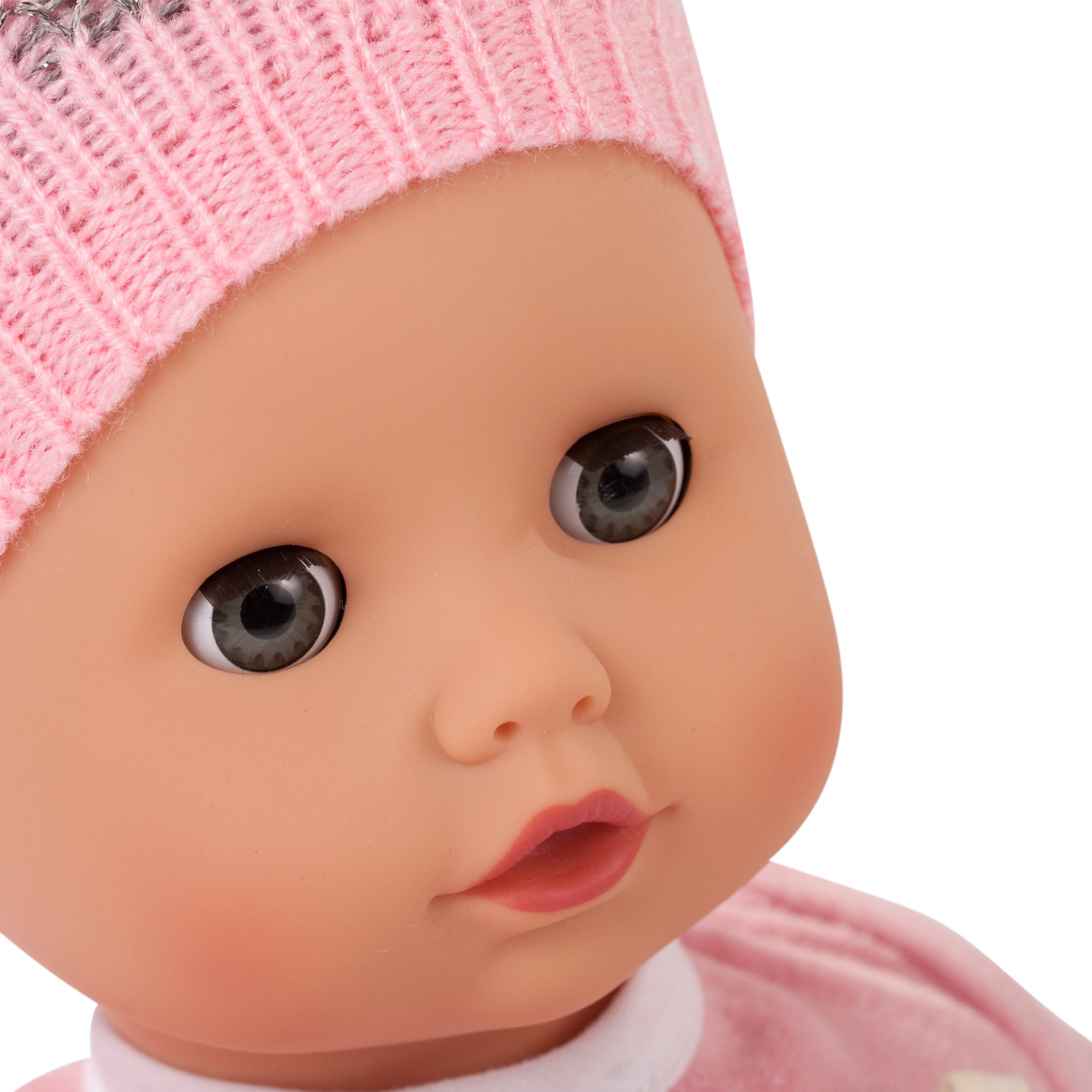 muffin-igel-babypuppe-schlafaugen-ohne-haare-nicki-anzug-strampler-schnuller-goetz