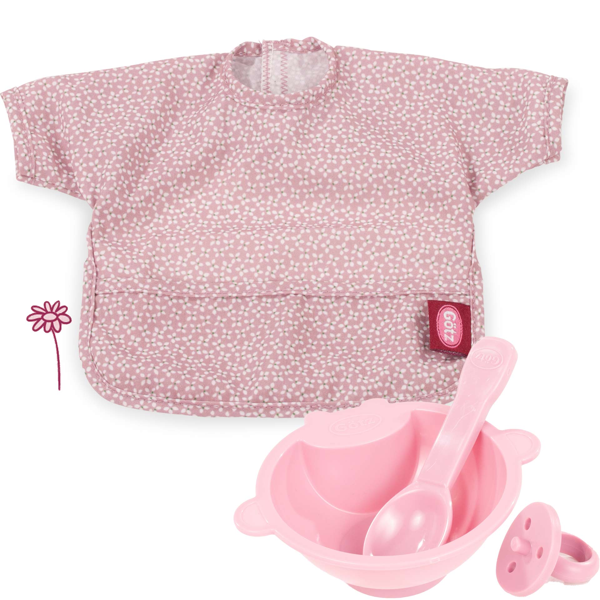 3403558-set-yummie-pink-accessoires-goetz yummie-pink-accessoires-goetz-latz-teller-löffel-schnuller