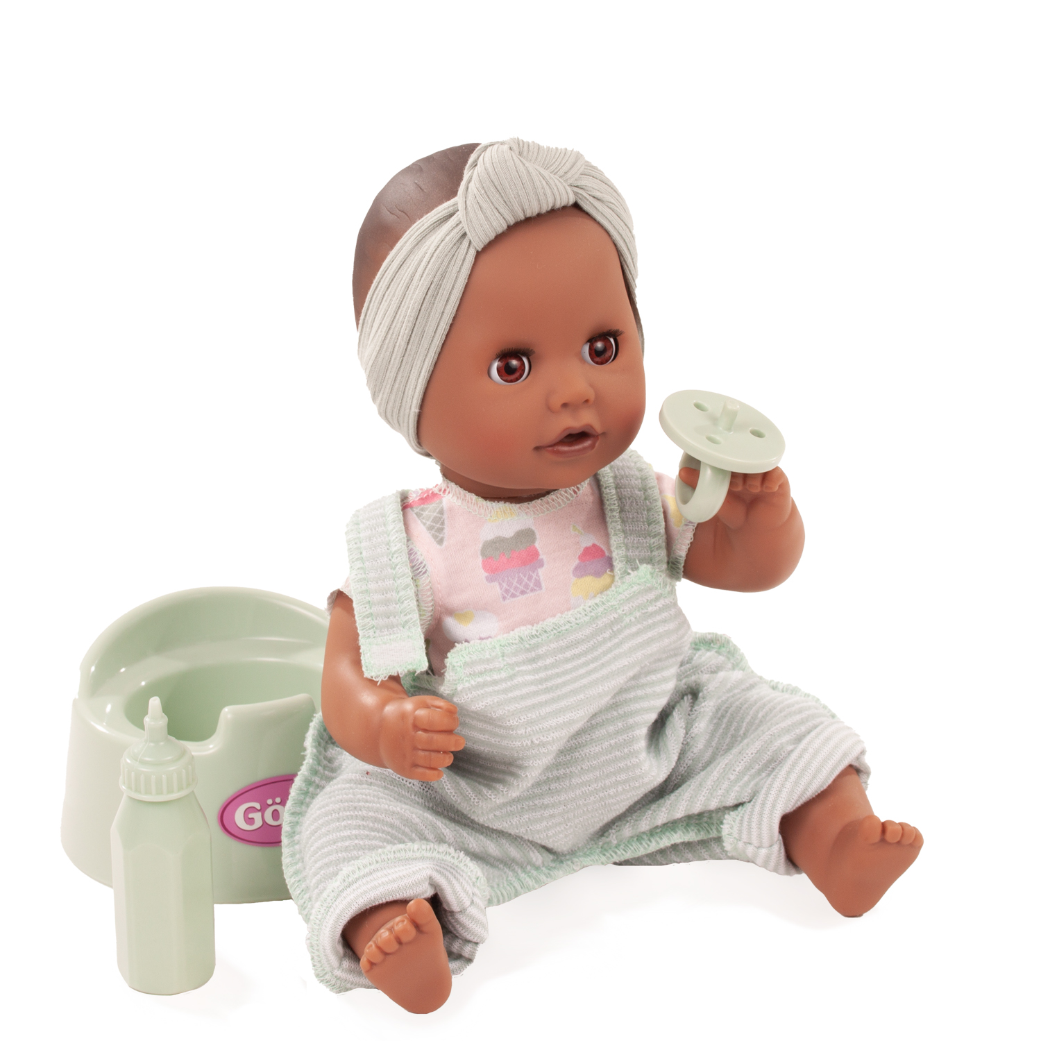 sleepy-aquini-popsicle-badepuppe-goetz-toepfchen-flasche-schnuller-schlafaugen-latzhose-stirnband