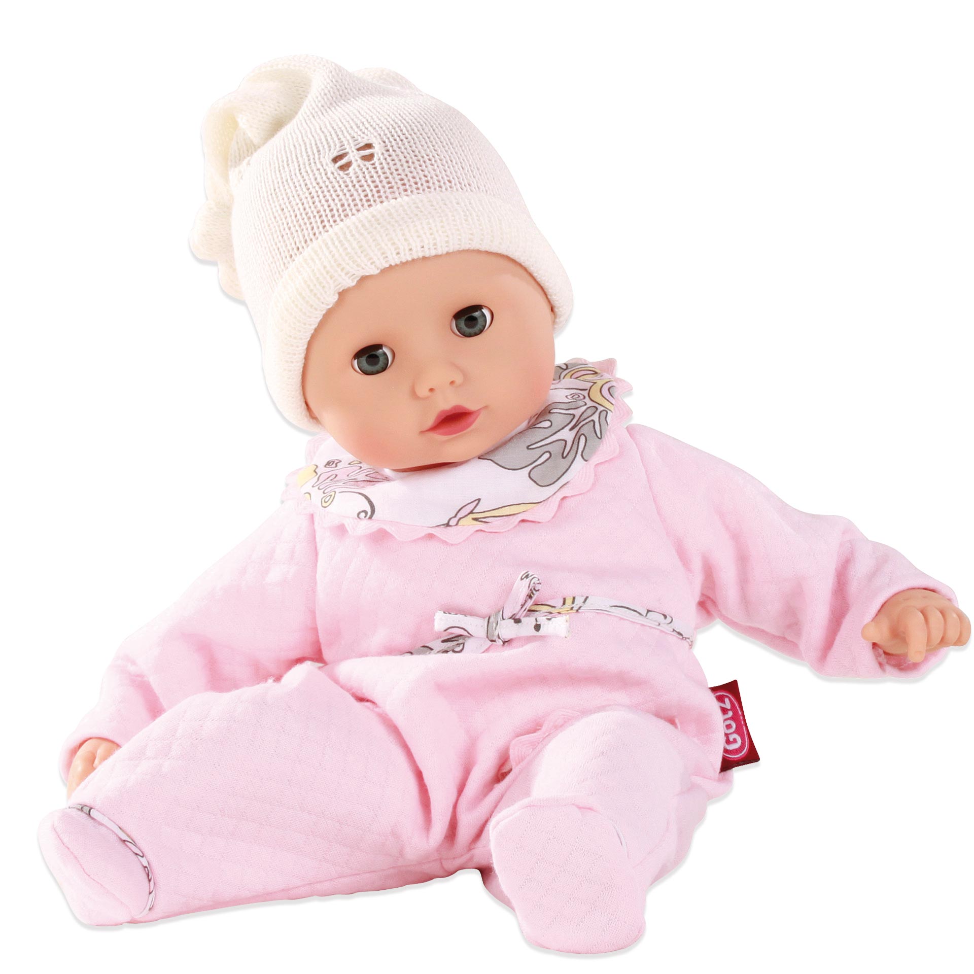 1320588-muffin-traumblume-babypuppe-goetz muffin-traumblume-babypuppe-schnuller-strickmuetze-goetz
