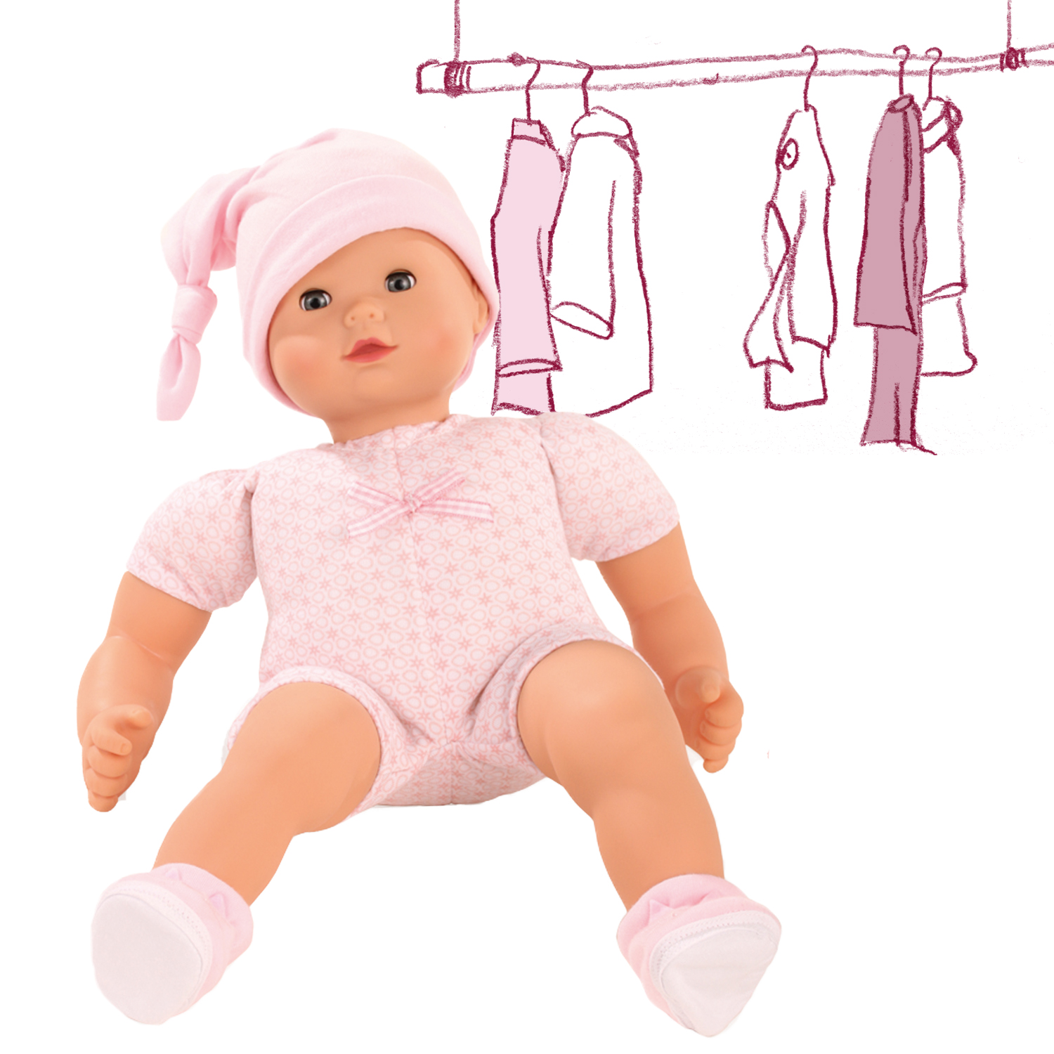 maxy-muffin-to-dress-babypuppe-muetze-stoffschuhe-goetz