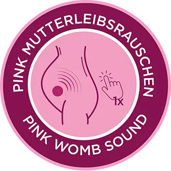 Das Pinke Mutterleibsrauschen durch Sound-Funktion in der Puppe wirkt entspannend auf Babies. Mutterleibsrauschen