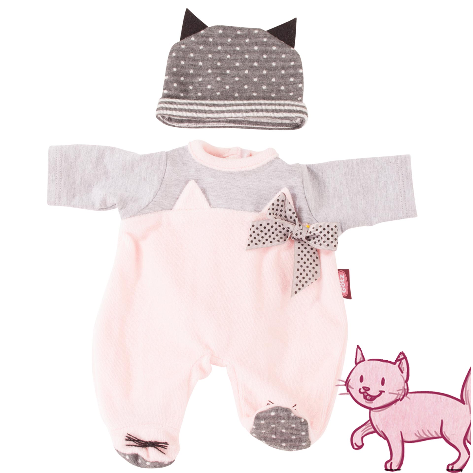 3402837-babykombi-cosy-cat-bekleidung-goetz babykombi-cosy-cat-bekleidung-strampler-muetze-goetz