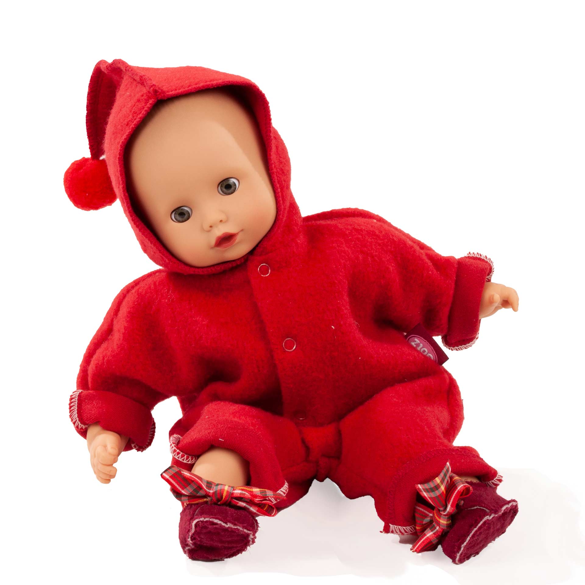 babyanzug-zipfelmuetzenanzug-onesie-einteiler-fleece-rot-karierte-stoffschuhe-goetz