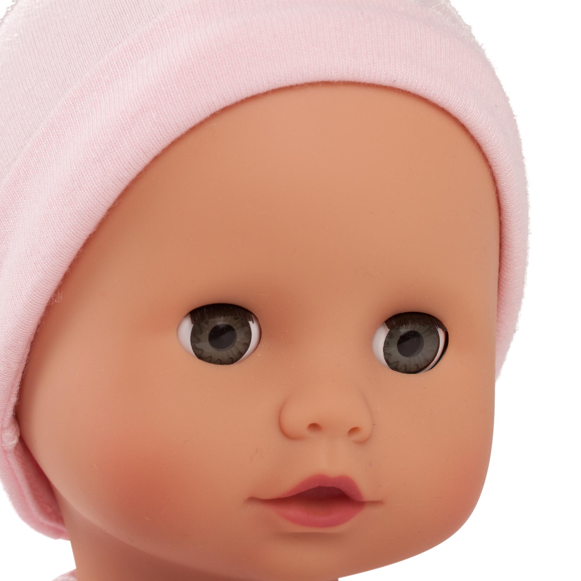 1320590-muffin-to-dress-maedchen-babypuppe-goetz muffin-to-dress-maedchen-babypuppe-goetz-muetze-rosa-schlafaugen-weichkoerper