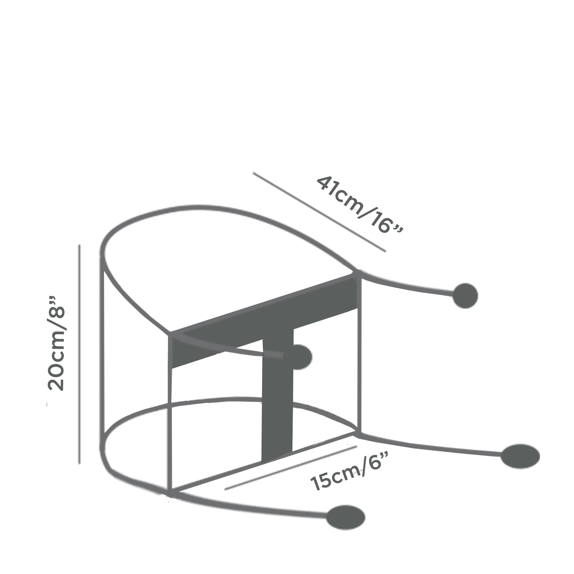 Tischsitz Denim & Spots
