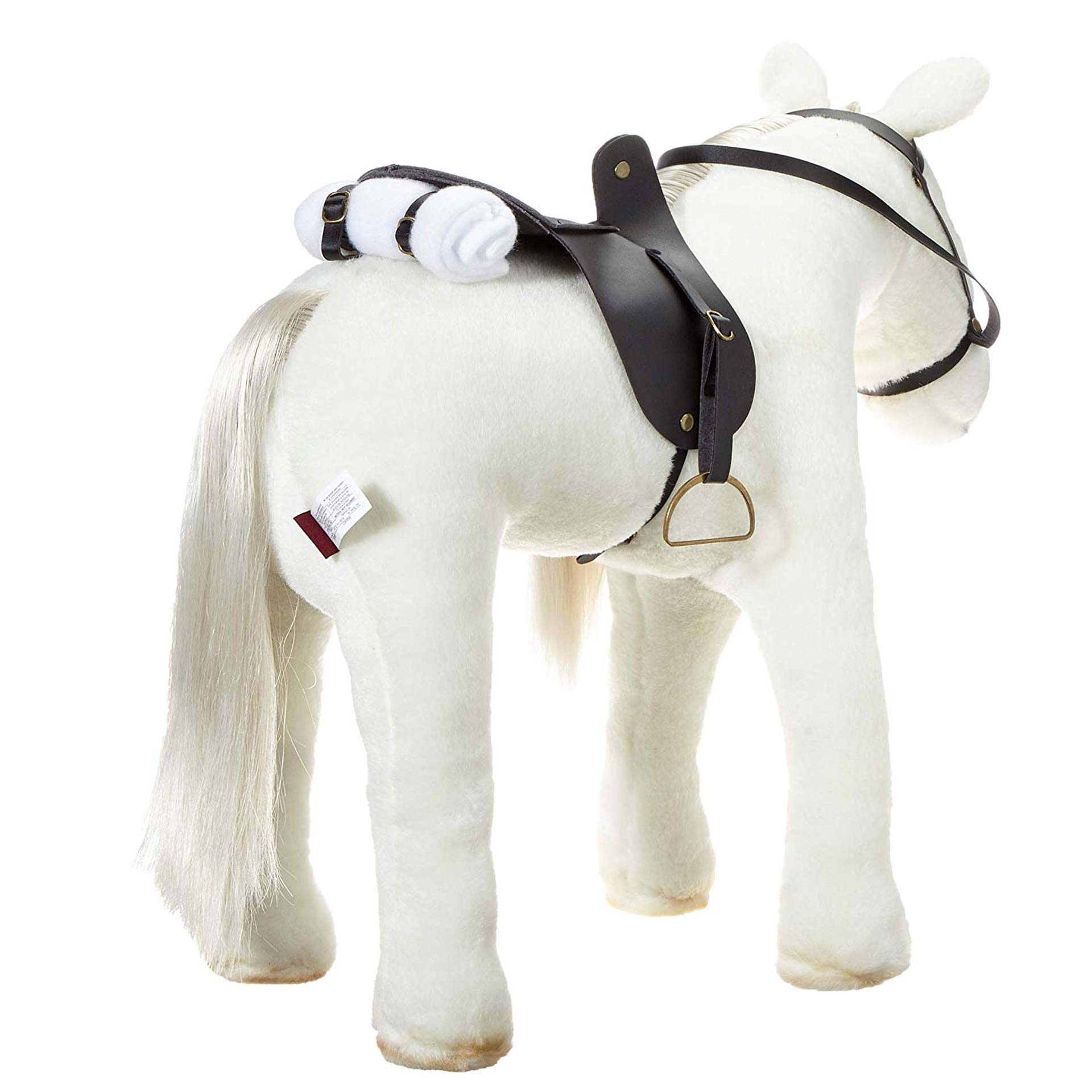 kaemmpferd-lippizaner-plueschpferd-goetz-sattel-zaumzeug-frisierbar-reiten-picknickdecke