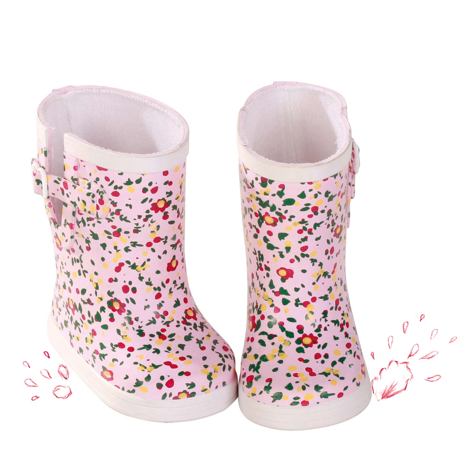 3402150-gummistiefel-mille-fleurs-puppenschuhe-goetz gummistiefel-mille-fleur-babypuppenschuhe-stehpuppenschuhe-goetz