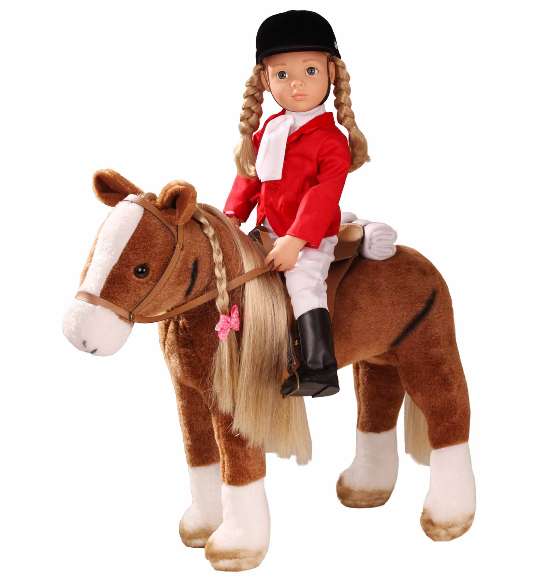 3402375-1466022-kaemmpferd-brown-beauty-goetz-reiterin-emo kaemmpferd-pferd-sattel-zaumzeug-buerste-lockenwickler-frisieren-reiten-goetz-emo-reiterin