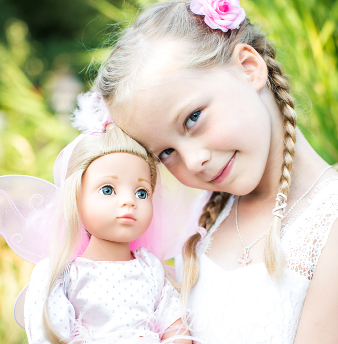 Goetz Puppe Marie mit Kind 