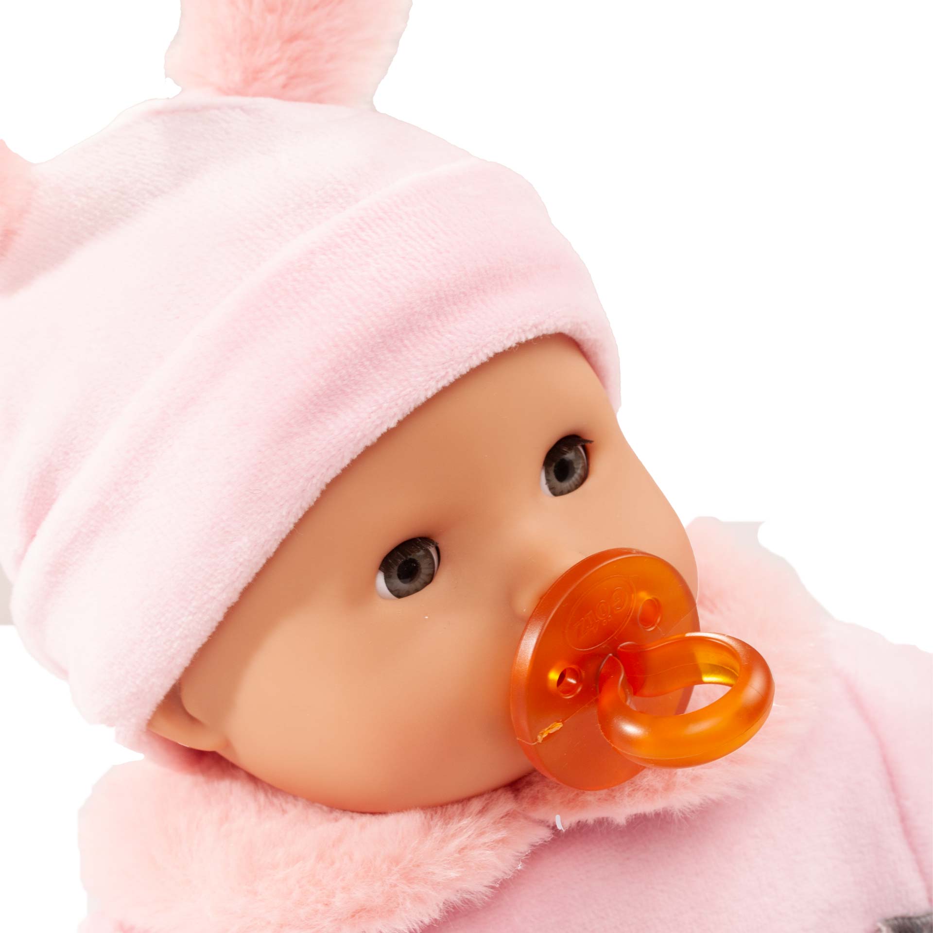 2127902-maxy-muffin-pastellino-babypuppe-goetz maxy-muffin-pastellino-babypuppe-goetz-nickianzug-hasenoutfit-plueschohren-muetze-schnuller-schlafaugen-weichkoerper