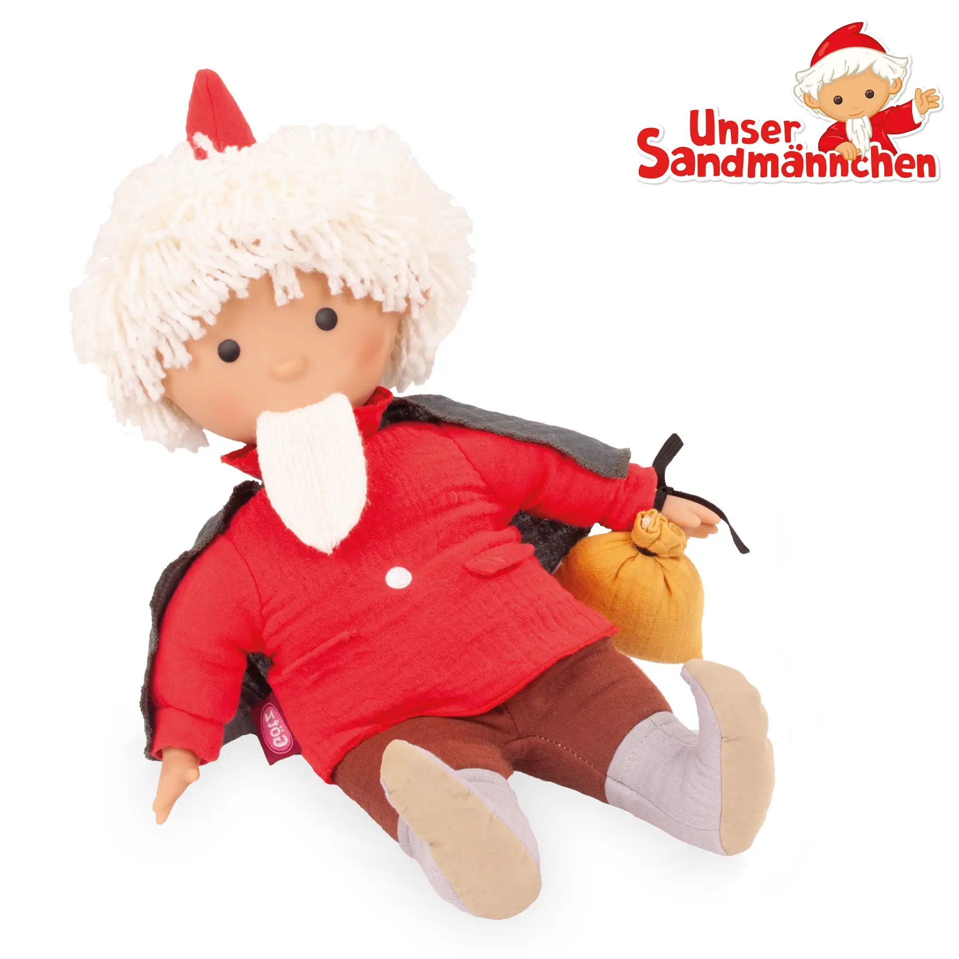 Unser Sandmaennchen Pure Suesse Traeume mit integriertem Schlummerlicht, dem Sandmannlied (2. Strophe) und rosa Rauschgeraeuschen von Goetz