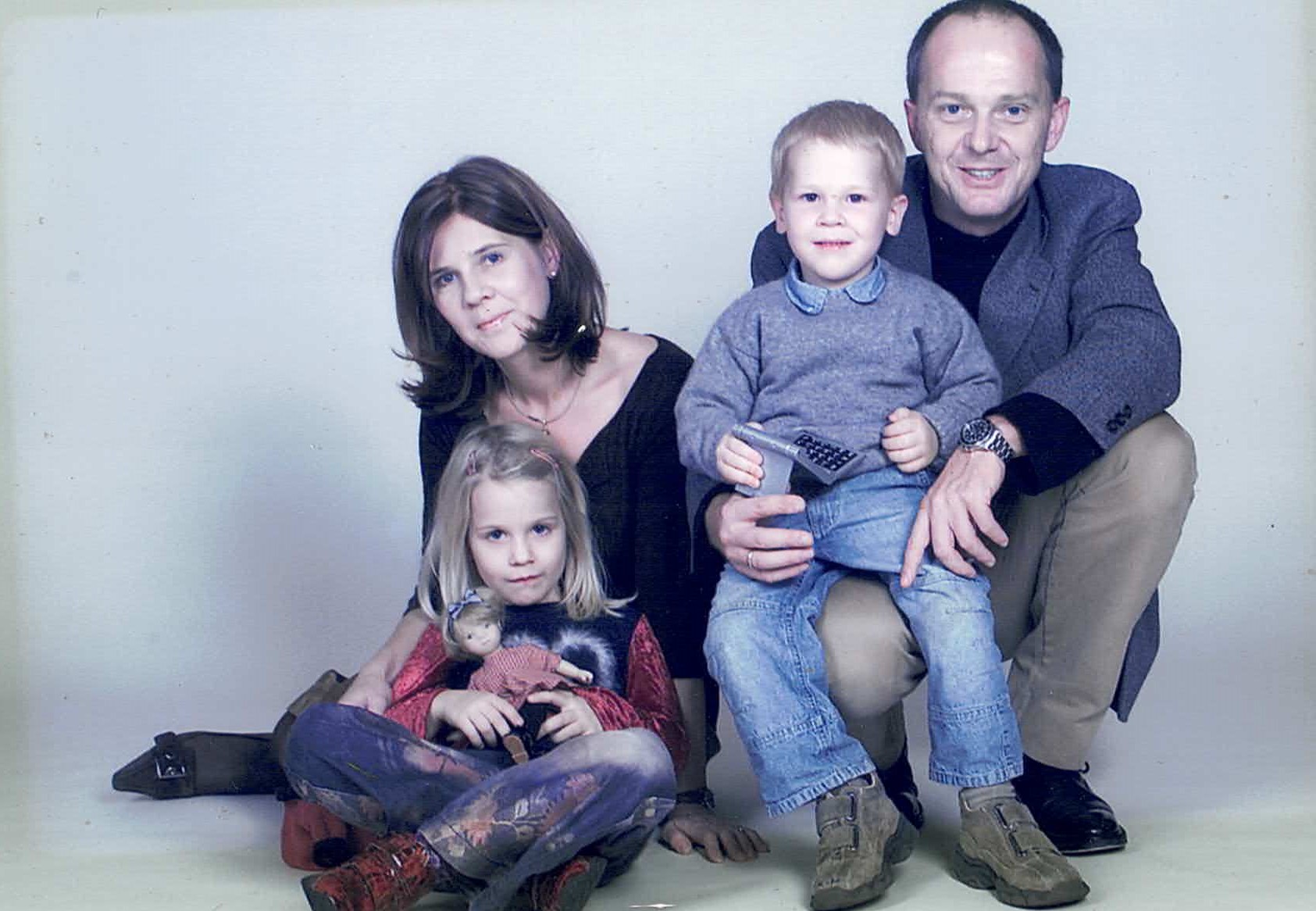 Familienfoto von den Firmeninhabern Familie Goetz 