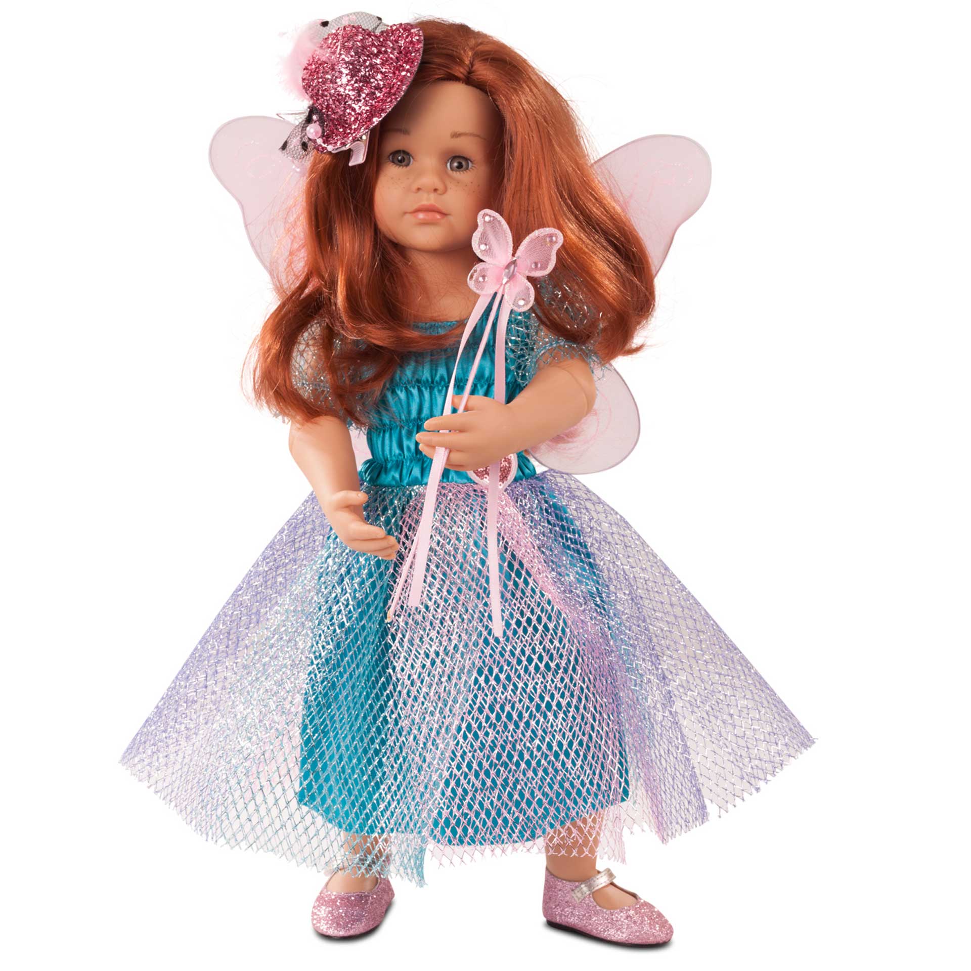 3402898-kombi-fee-bekleidung-goetz kombi-fee-bekleidung-glitzerkleid-glitzerhut-feenfluegel-feenstab-spangenschuhe-goetz