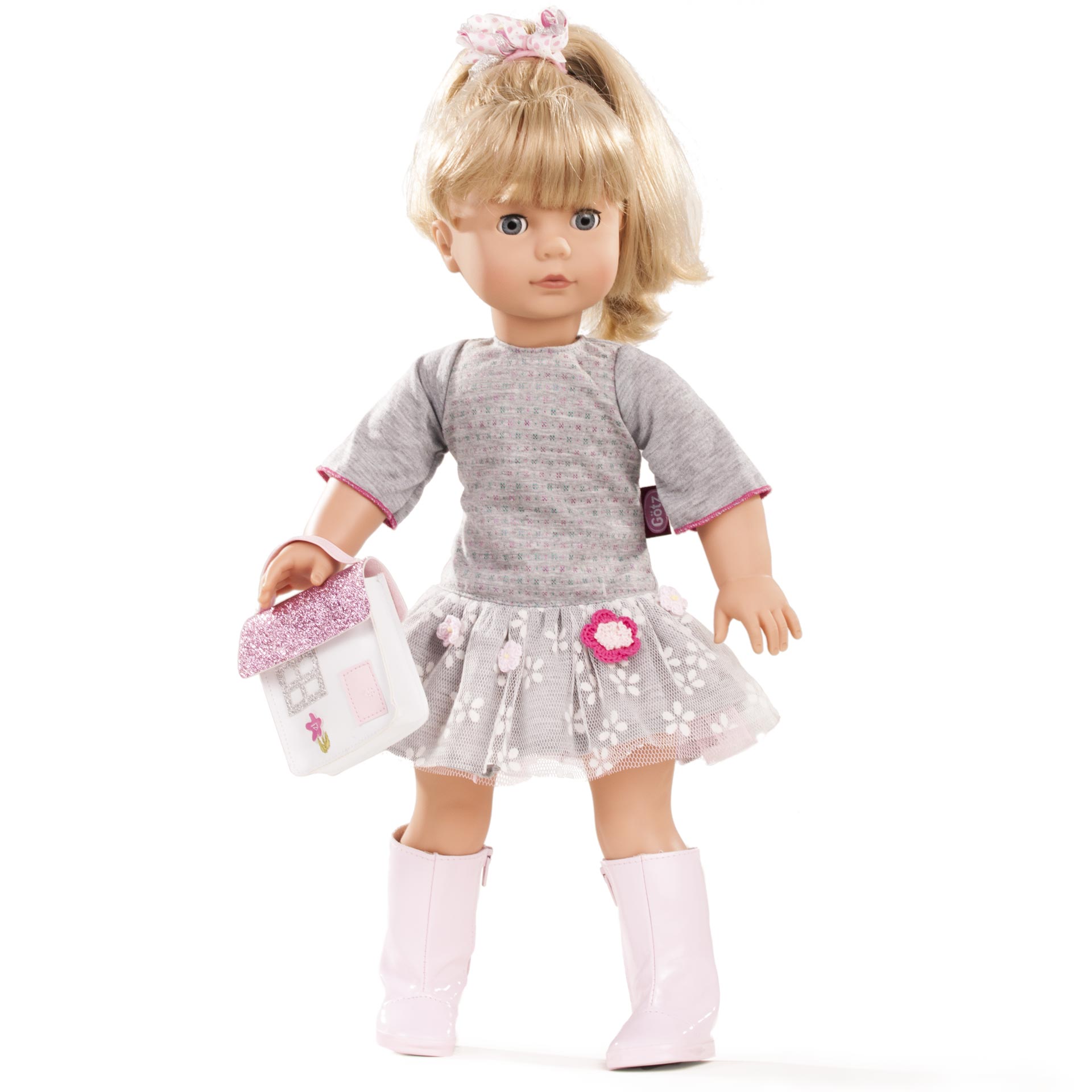 1690391-jessica-netlace-and-flowers-precious-day-stehpuppe-goetz jessica-netlace-and-flowers-precious-day-girl-haarschleife-zopf-pony