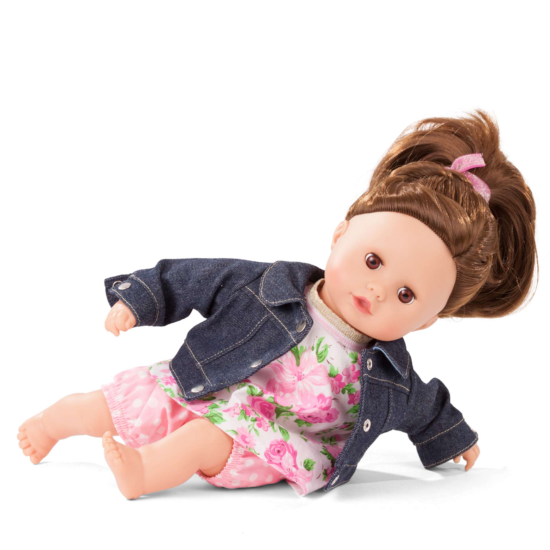 3403024-babykombi-roses-and-spots-bekleidung-goetz babykombi-roses-and-spots-babypuppenkleidung-sommerset-kleid-pumphose-jeans-jacke-goetz